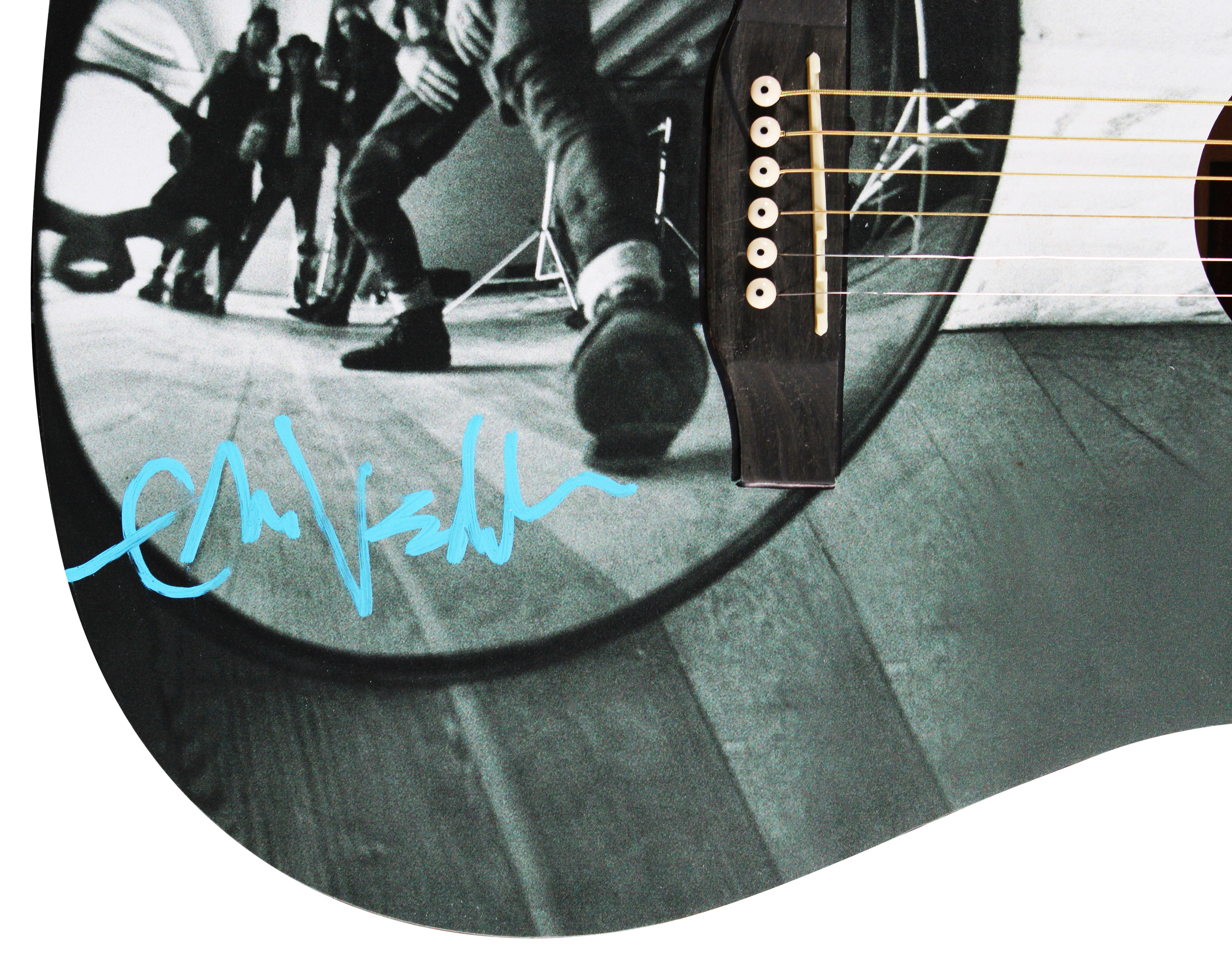 Eddie Vedder Pearl Jam Authentic Signed Rogue Acoustic Guitar BAS #AG010174