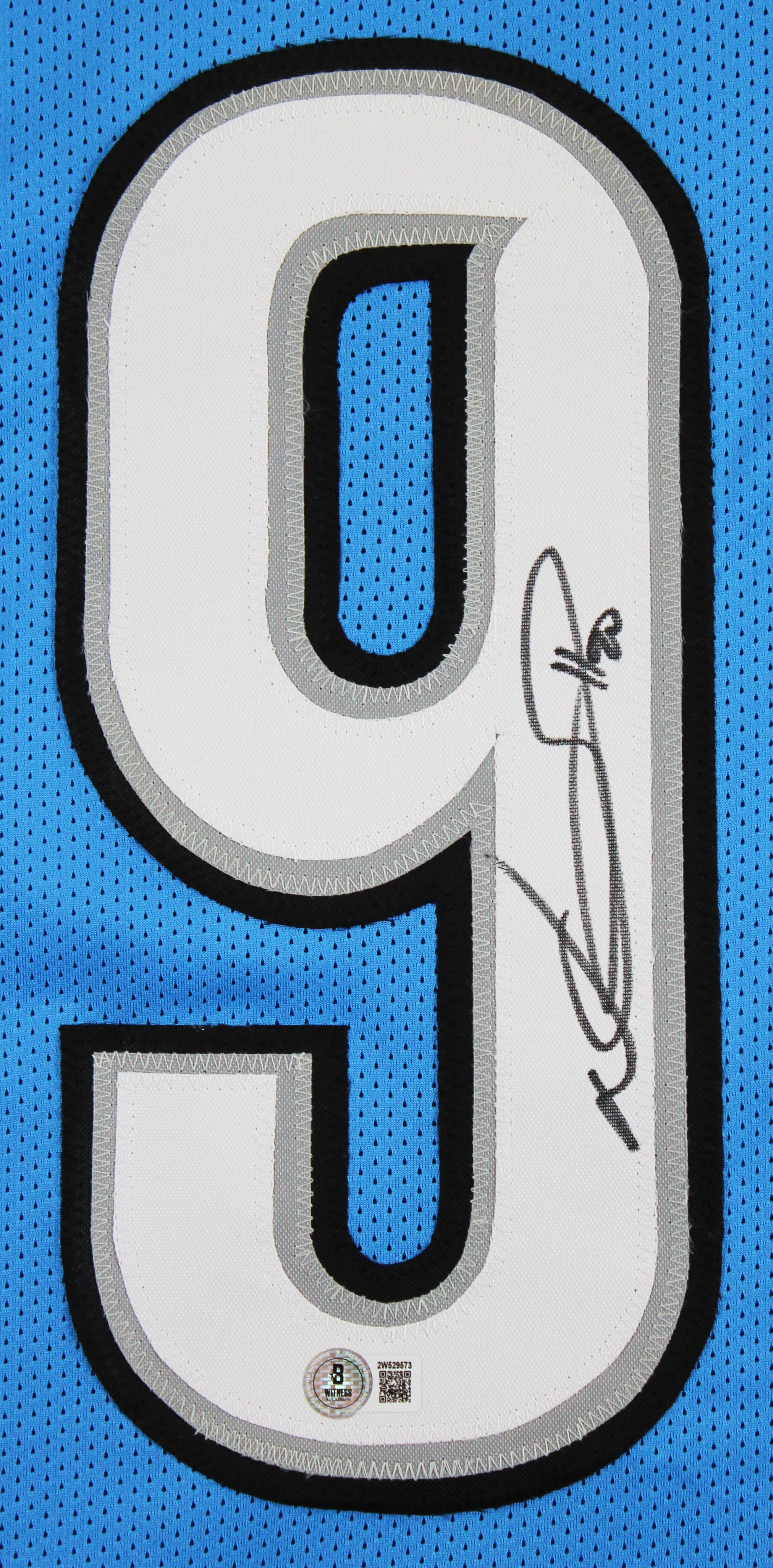 Ndamukong Suh Authentic Signed Blue Pro Style Jersey Autographed BAS Witnessed