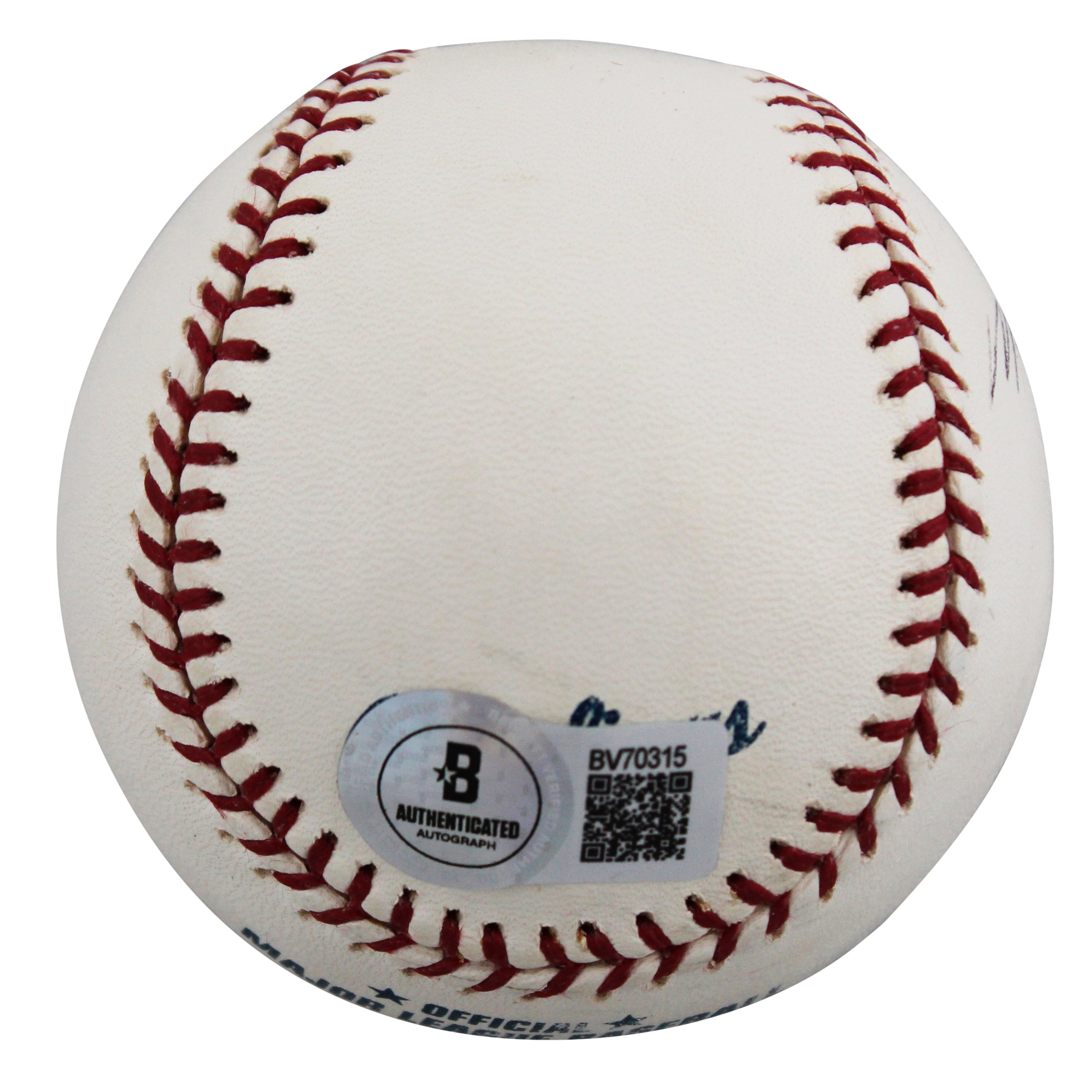 Athletics Miguel Tejada Authentic Signed Allen Selig OML Baseball BAS #BV70315