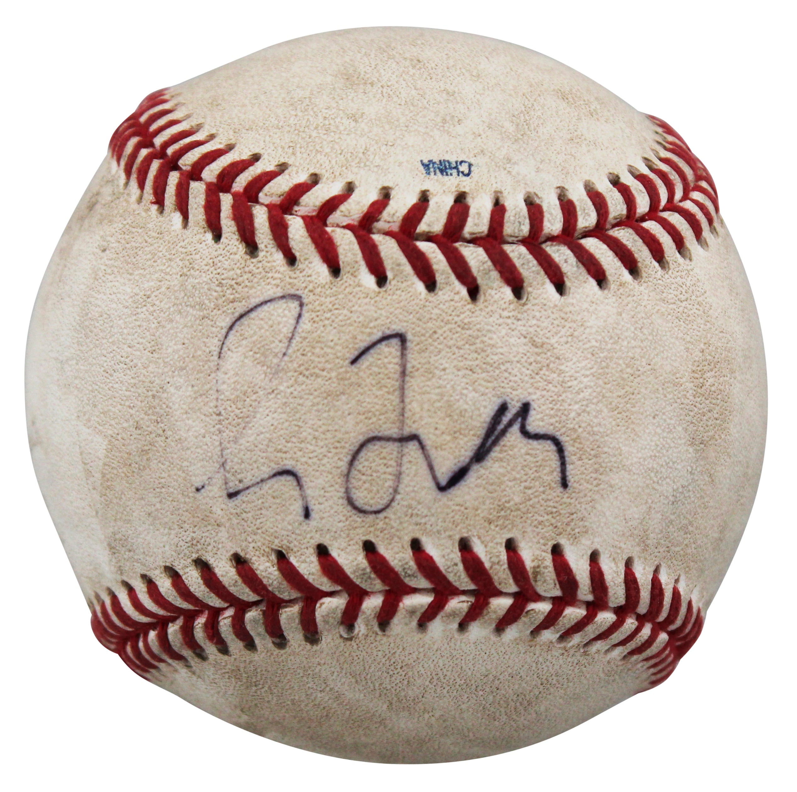Braves Greg Maddux Signed Game Used Cobb Fall League Baseball BAS #BV70296