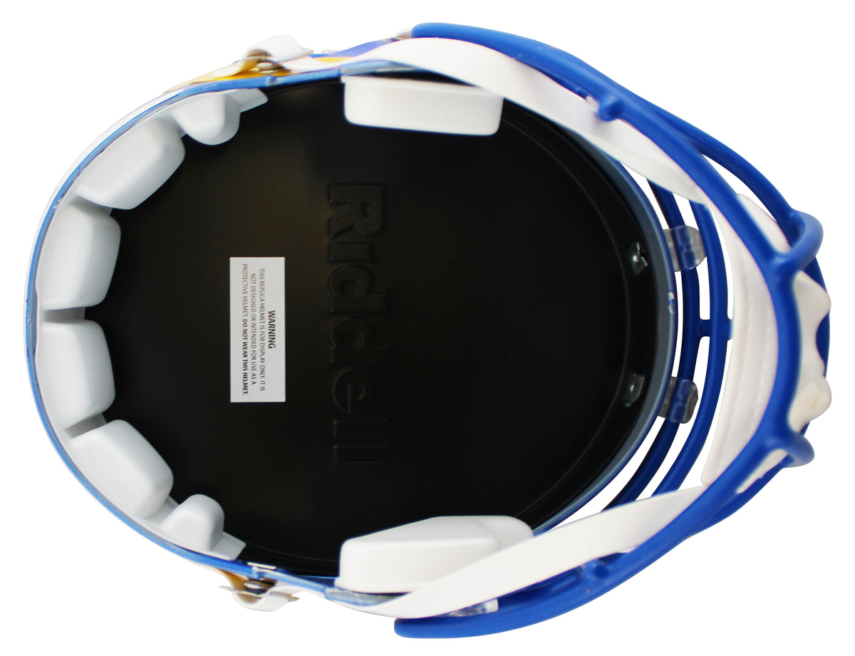 Rams Matthew Stafford Authentic Signed Full Size Speed Rep Helmet BAS Witnessed