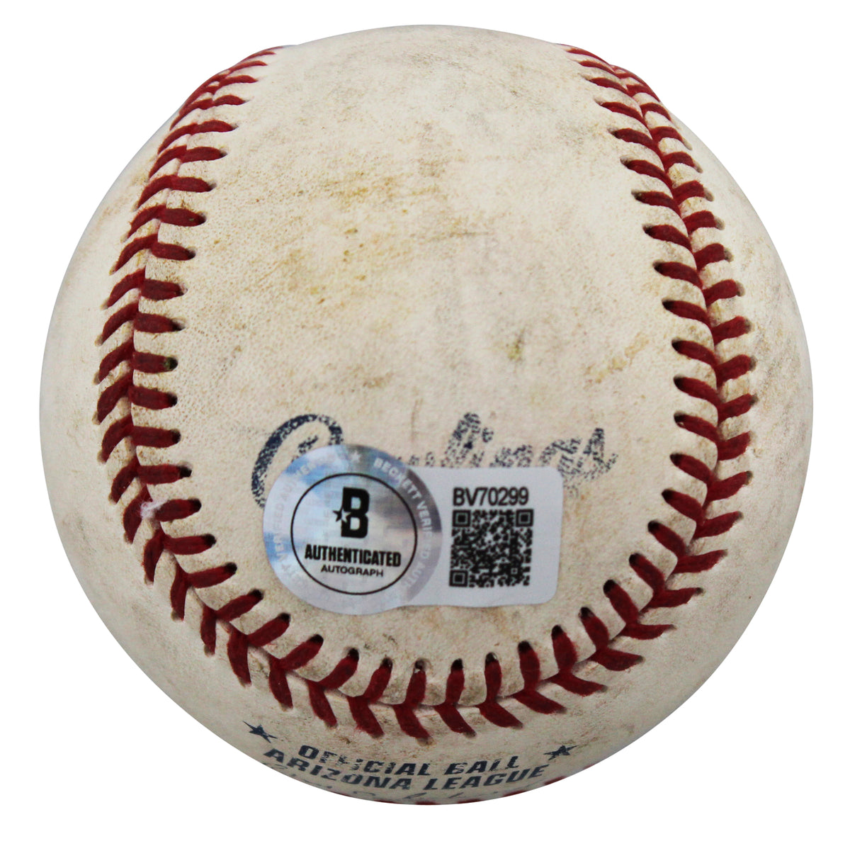 Yankees Mariano Rivera Signed Game Used Arizona League Baseball BAS #BV70299