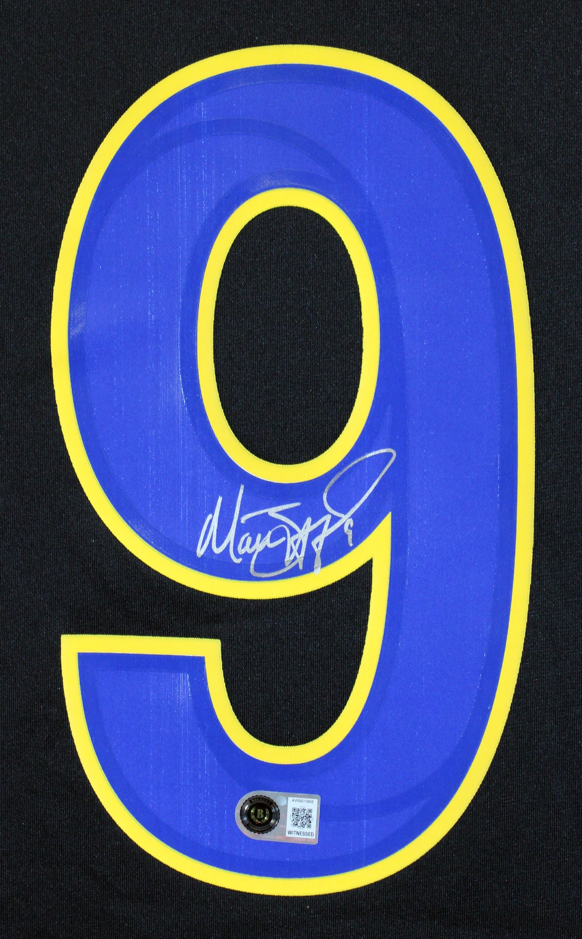 Rams Matthew Stafford Authentic Signed Black Nike Game Jersey BAS Witnessed