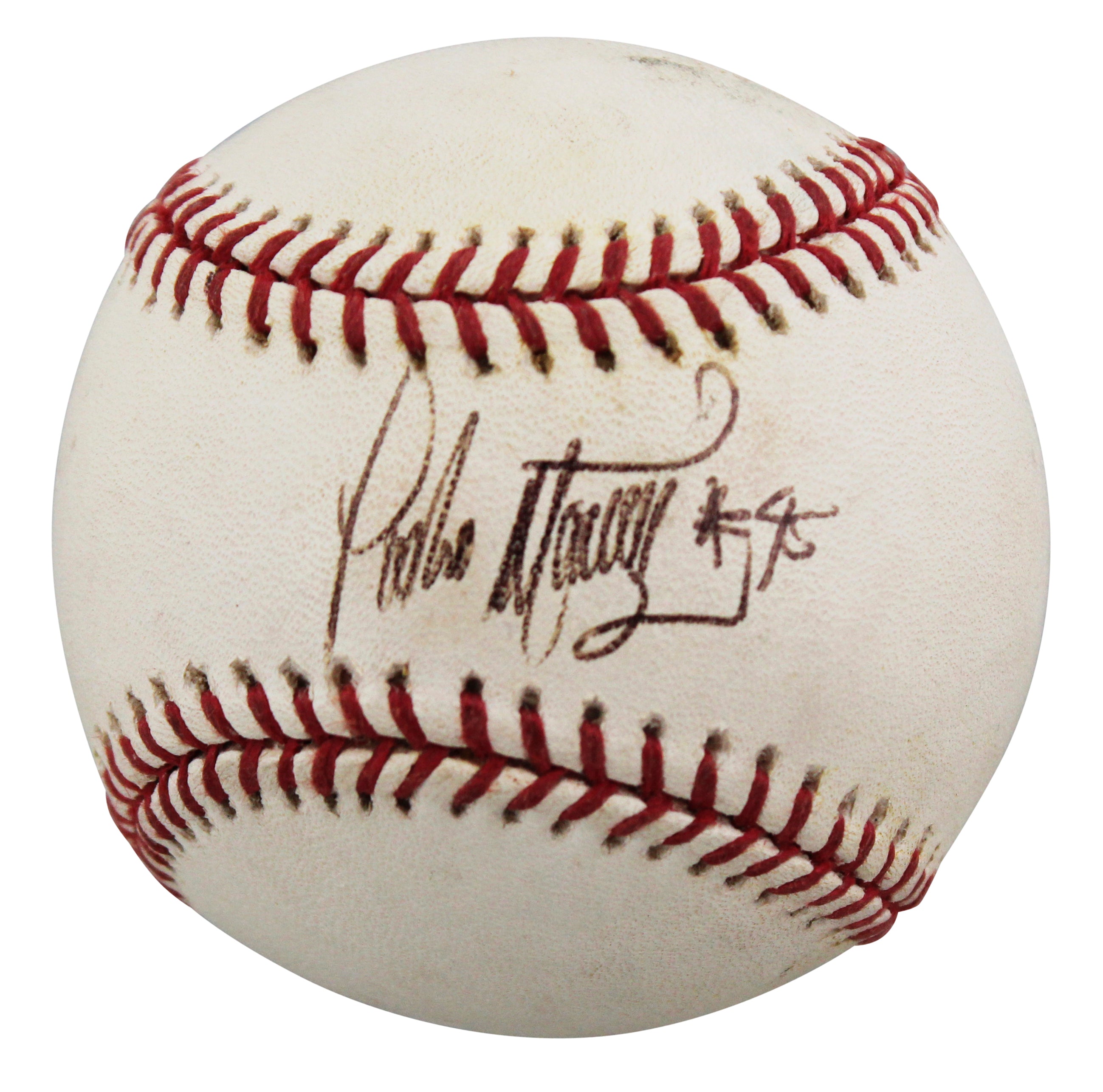 Red Sox Pedro Martinez Authentic Signed Allen Sellig OML Baseball BAS #BV70381
