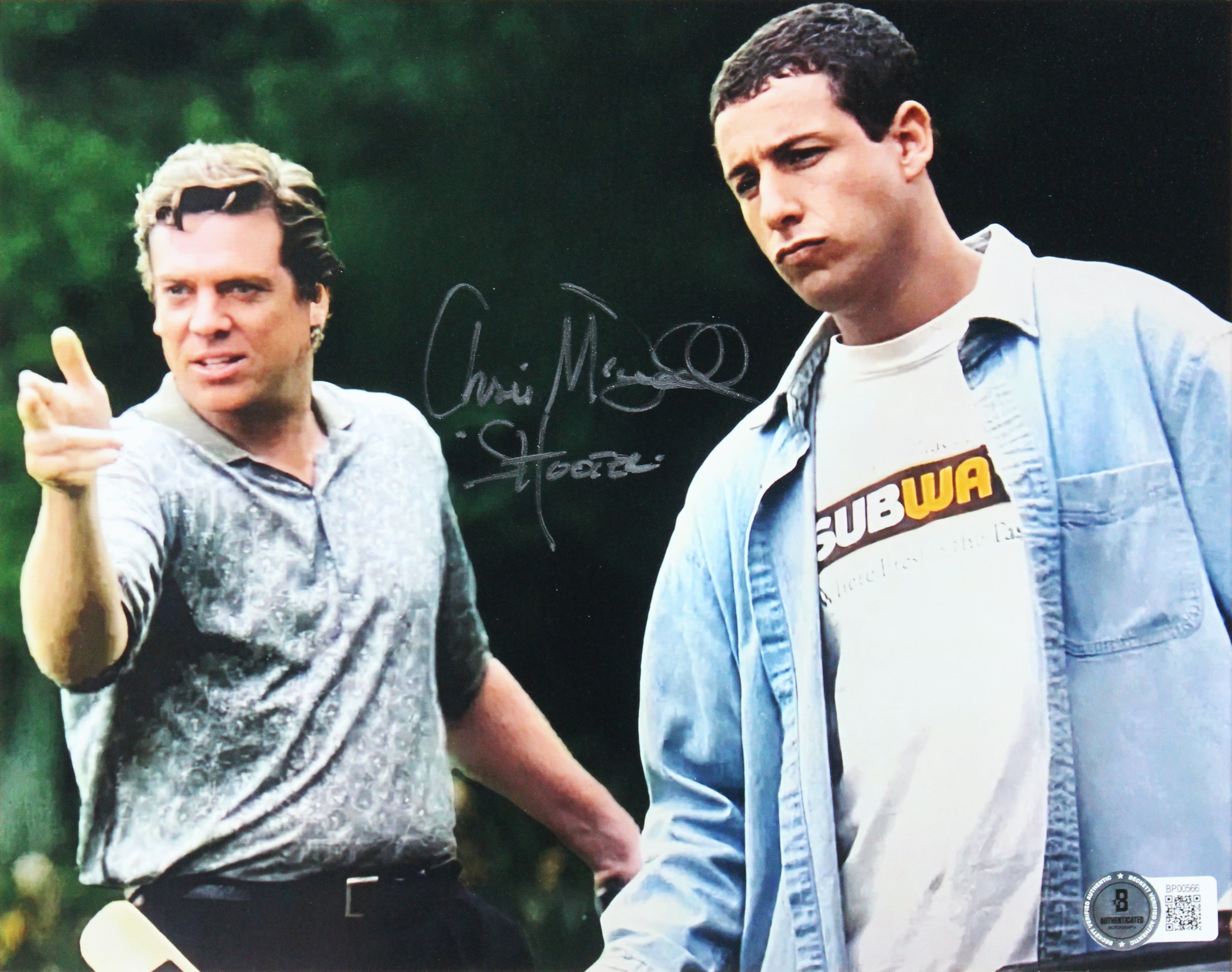 Happy Gilmore (3) Sandler, McDonald & Barker Signed Framed Display BAS #AE13682