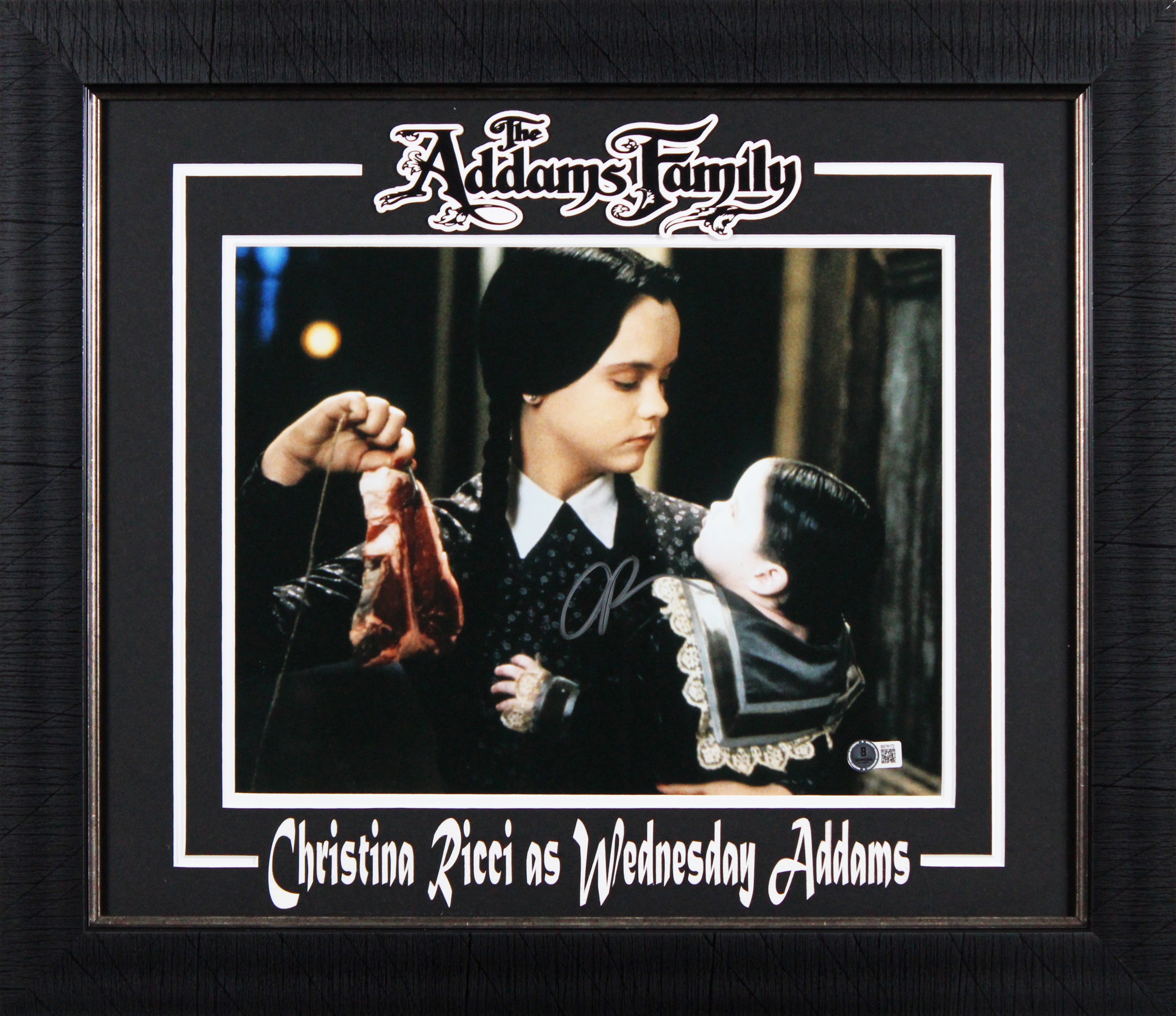 Christina Ricci The Addams Family Signed 11x14 Framed Photo BAS #BS78172