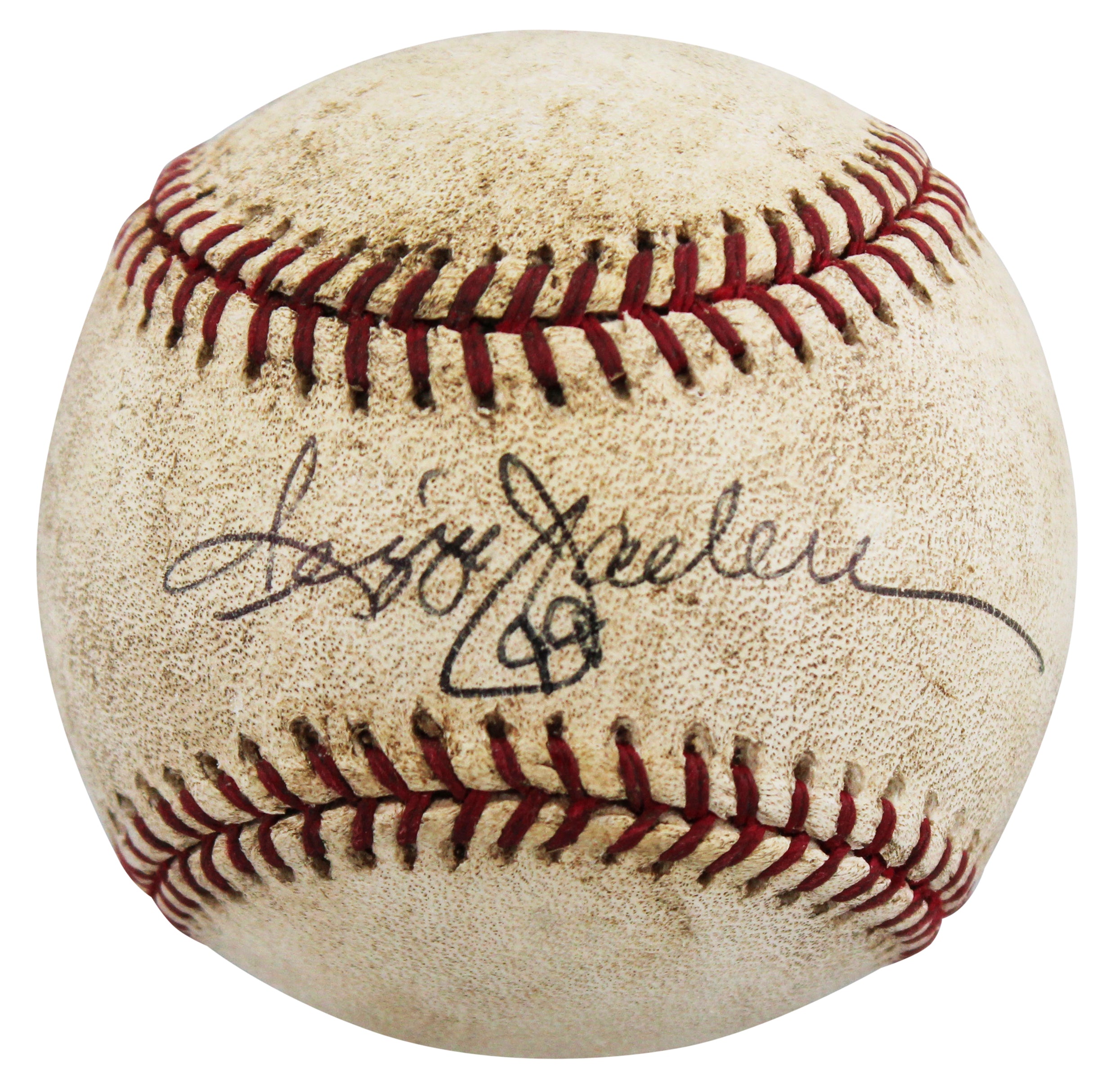 Athletics Reggie Jackson Signed Game Used Allen Selig OML Baseball BAS #BV70341