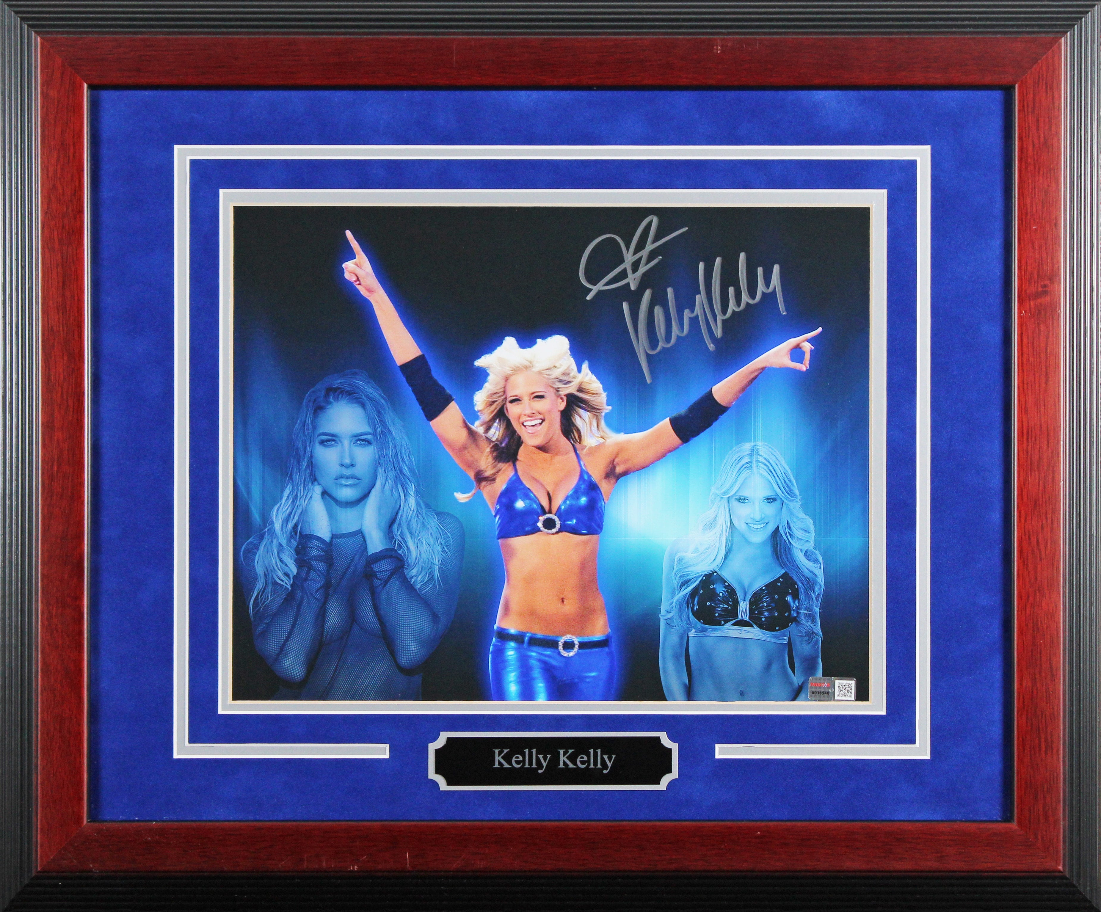 Kelly Kelly Authentic Signed 11x14 Framed Photo Tri Star #8038540