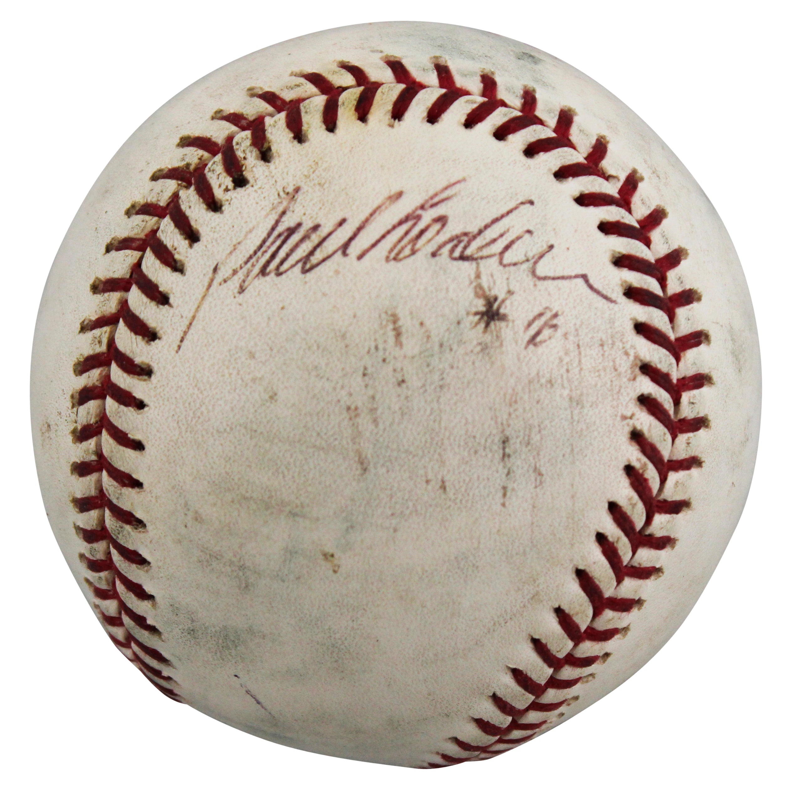 Dodgers Paul Lo Duca Authentic Signed Game Used Selig OML Baseball BAS #BV70358
