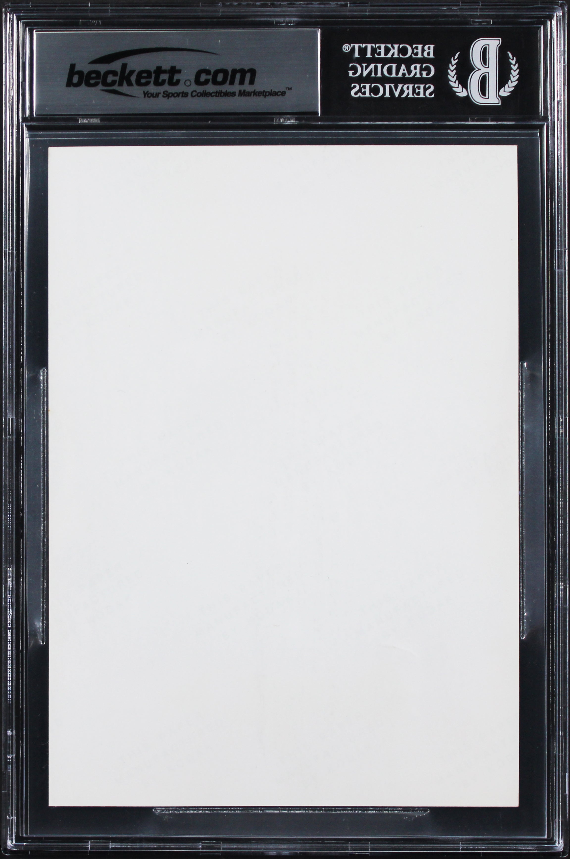 Christopher Lee Dracula Authentic Signed 5x7 Black & White Photo BAS Slabbed