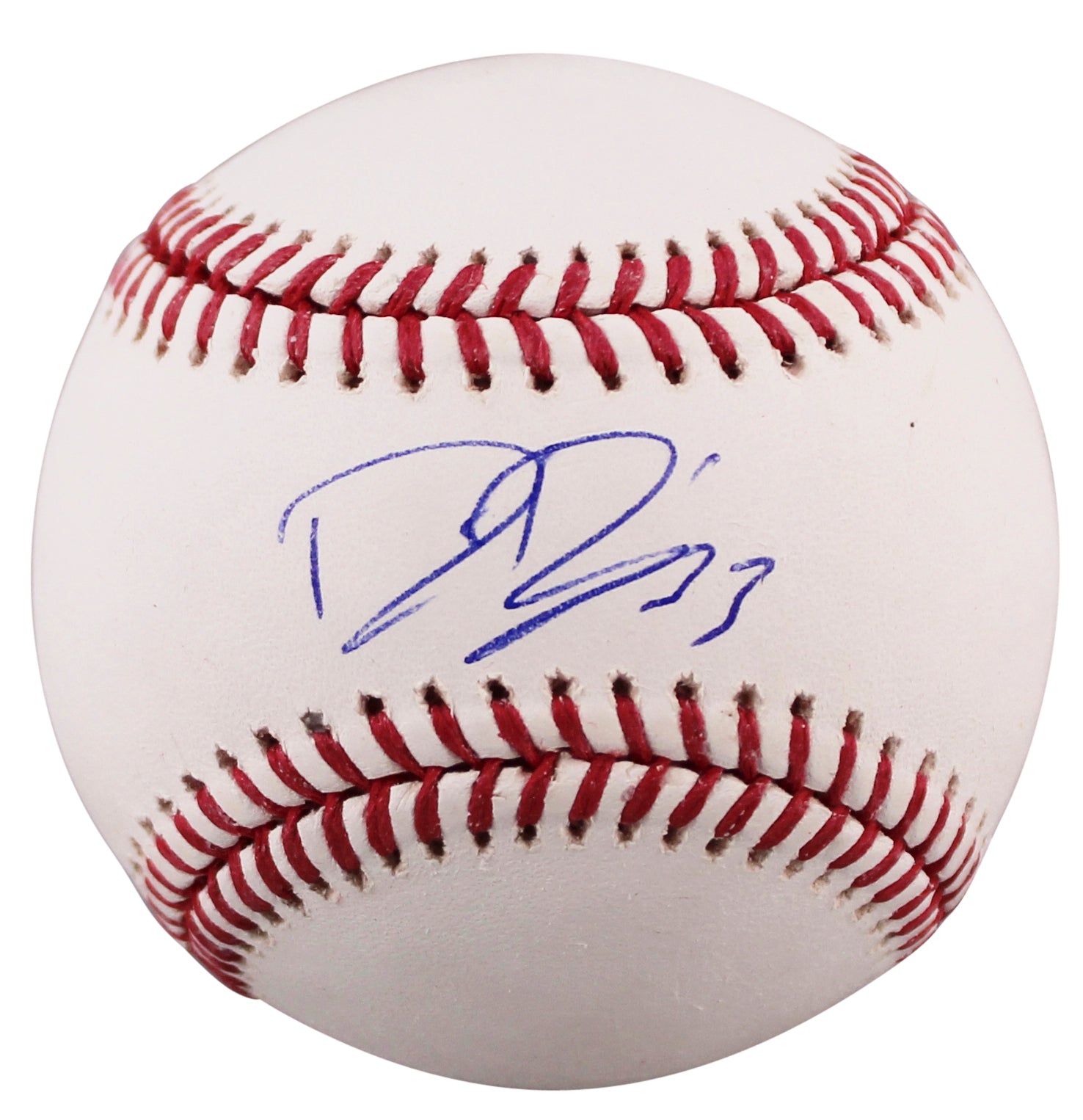 Rangers Dane Dunning Authentic Signed OML Baseball Autographed BAS #BP33067