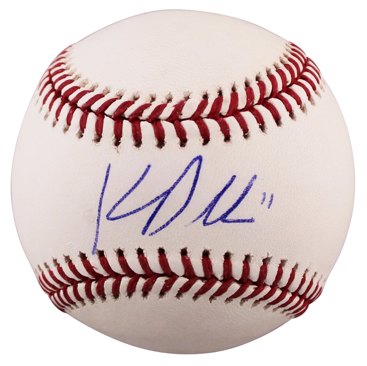 Braves Kevin Pillar Authentic Signed OML Baseball Autographed BAS #BJ072366