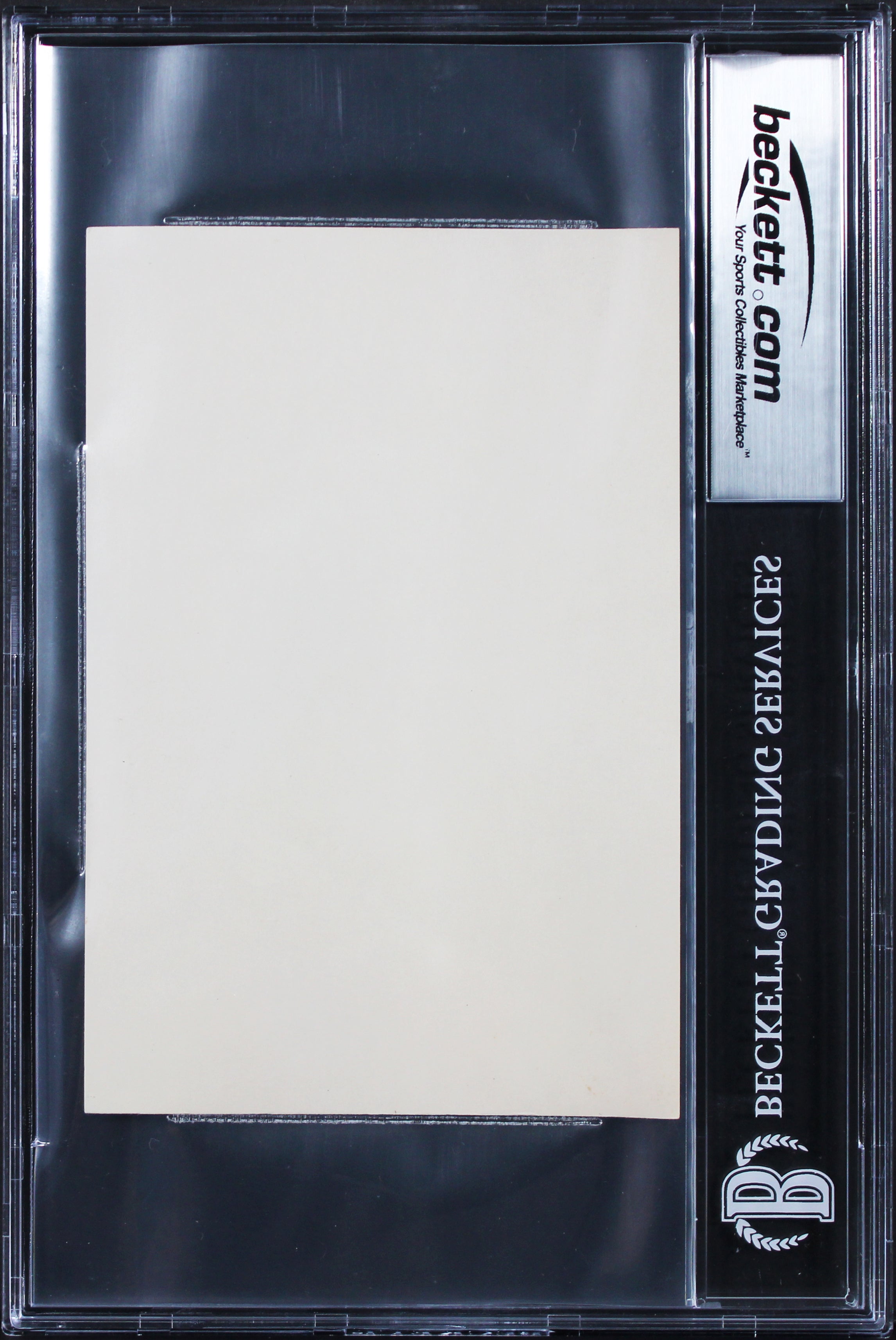 Nicolas Cage Face/Off Authentic Signed 4x6 Index Card Autographed BAS Slabbed 1