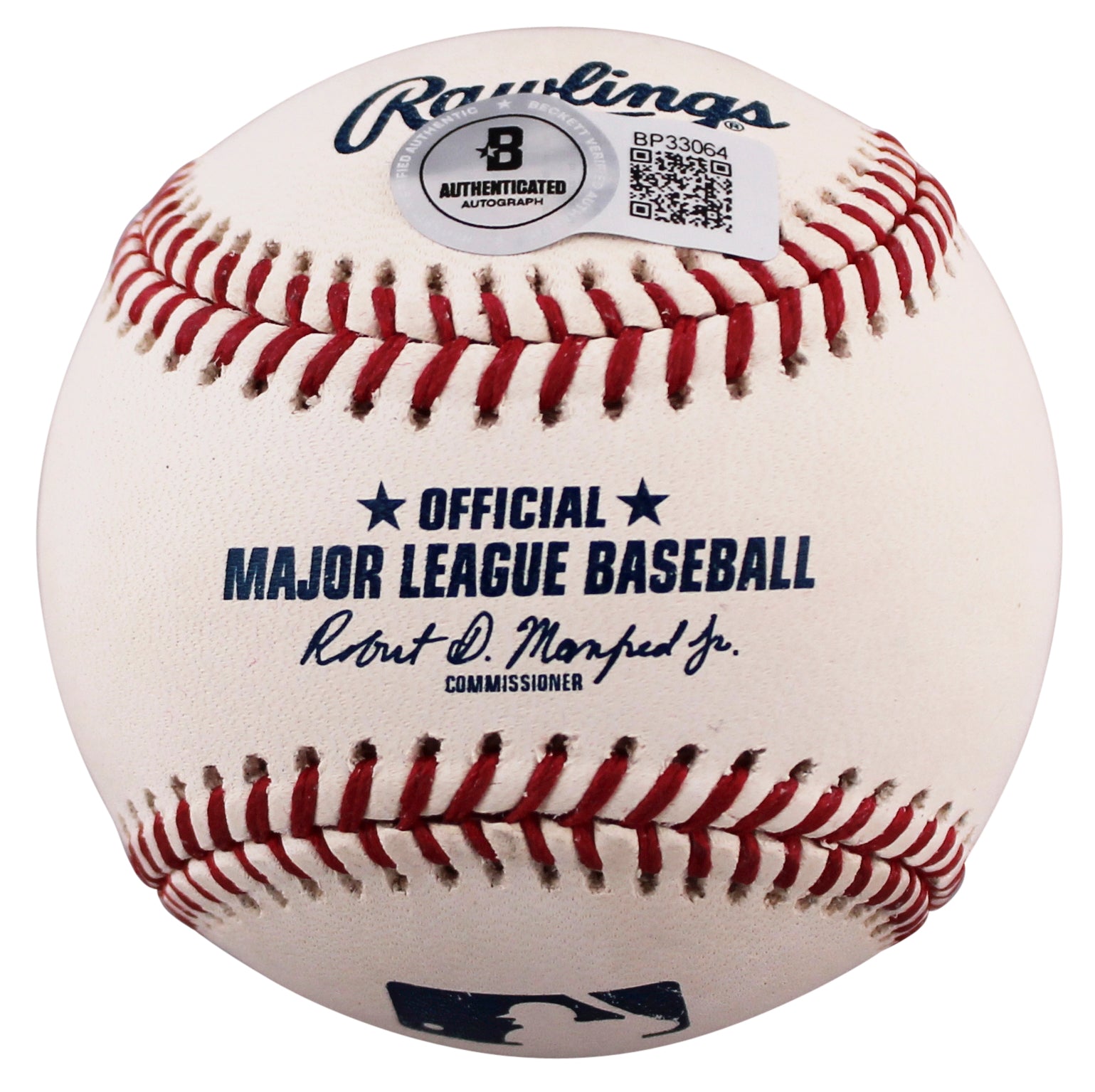 Nationals Patrick Corbin Authentic Signed OML Baseball Autographed BAS #BP33064