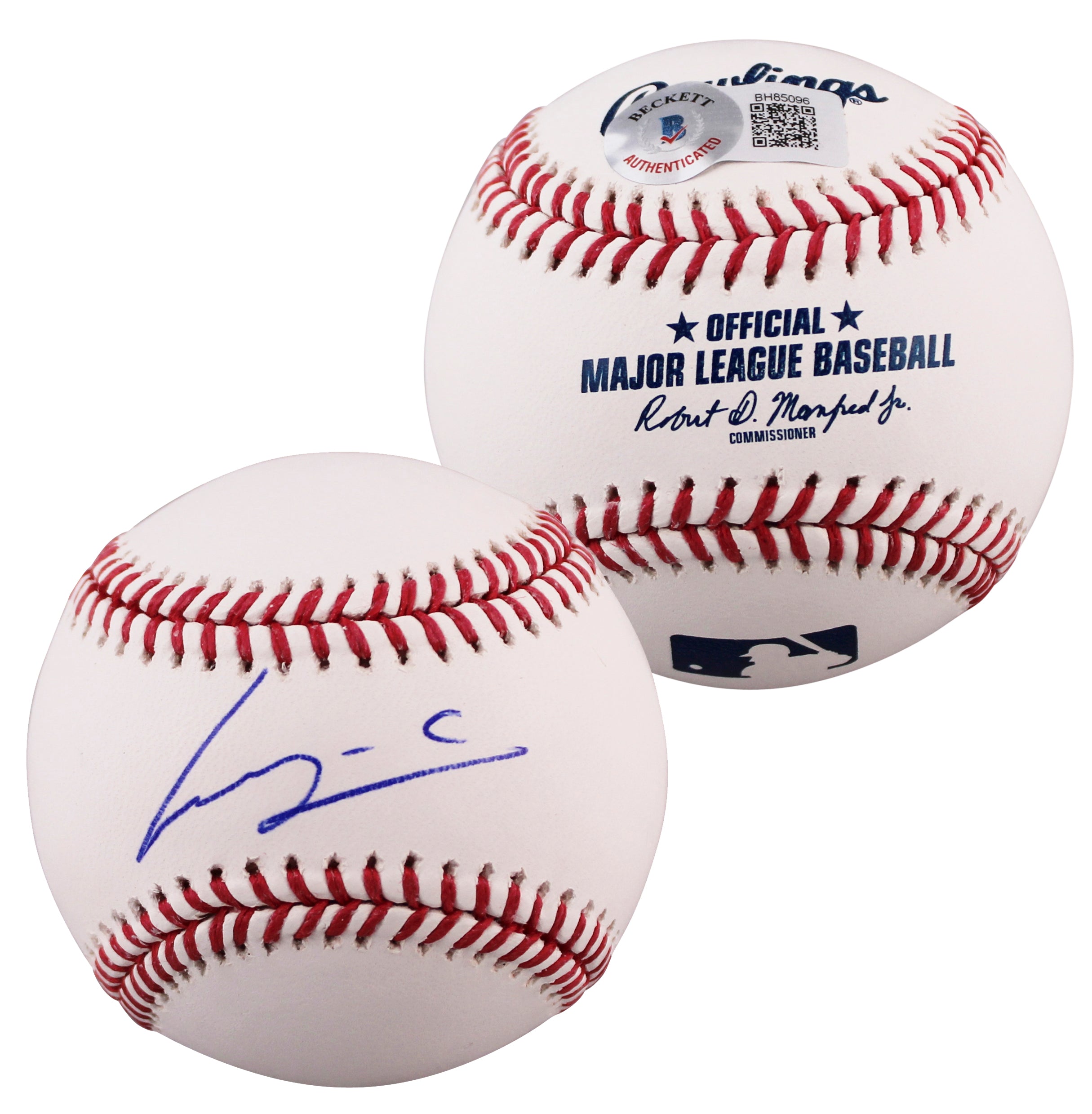 Mariners Luis Castillo Authentic Signed OML Baseball Autographed BAS #BH85096