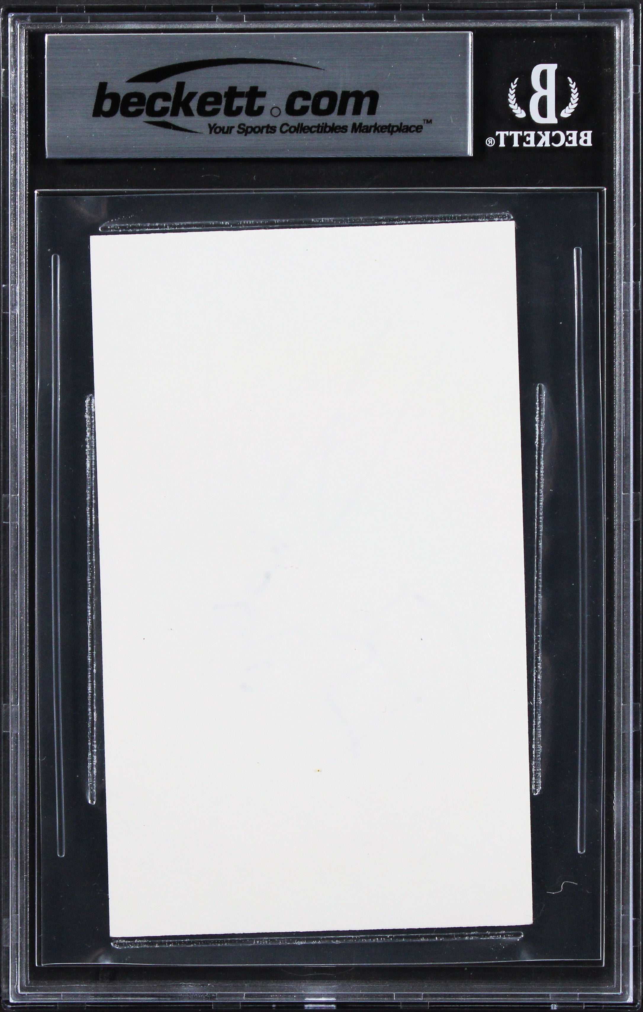 Shakira Musician Authentic Signed 3x5 Index Card Autographed BAS Slabbed 2