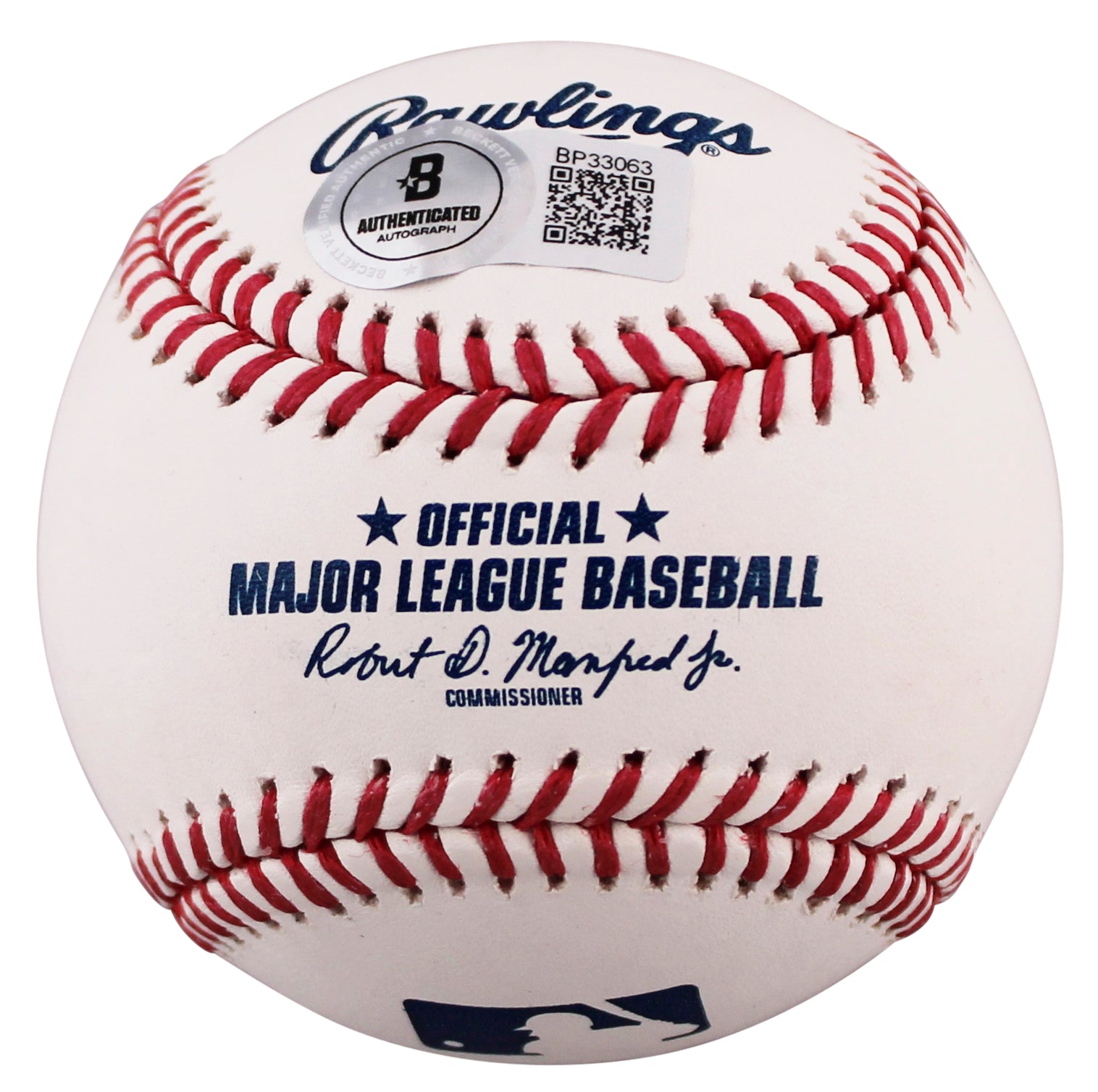 Marlins Ryan Weathers Authentic Signed OML Baseball Autographed BAS #BP33063