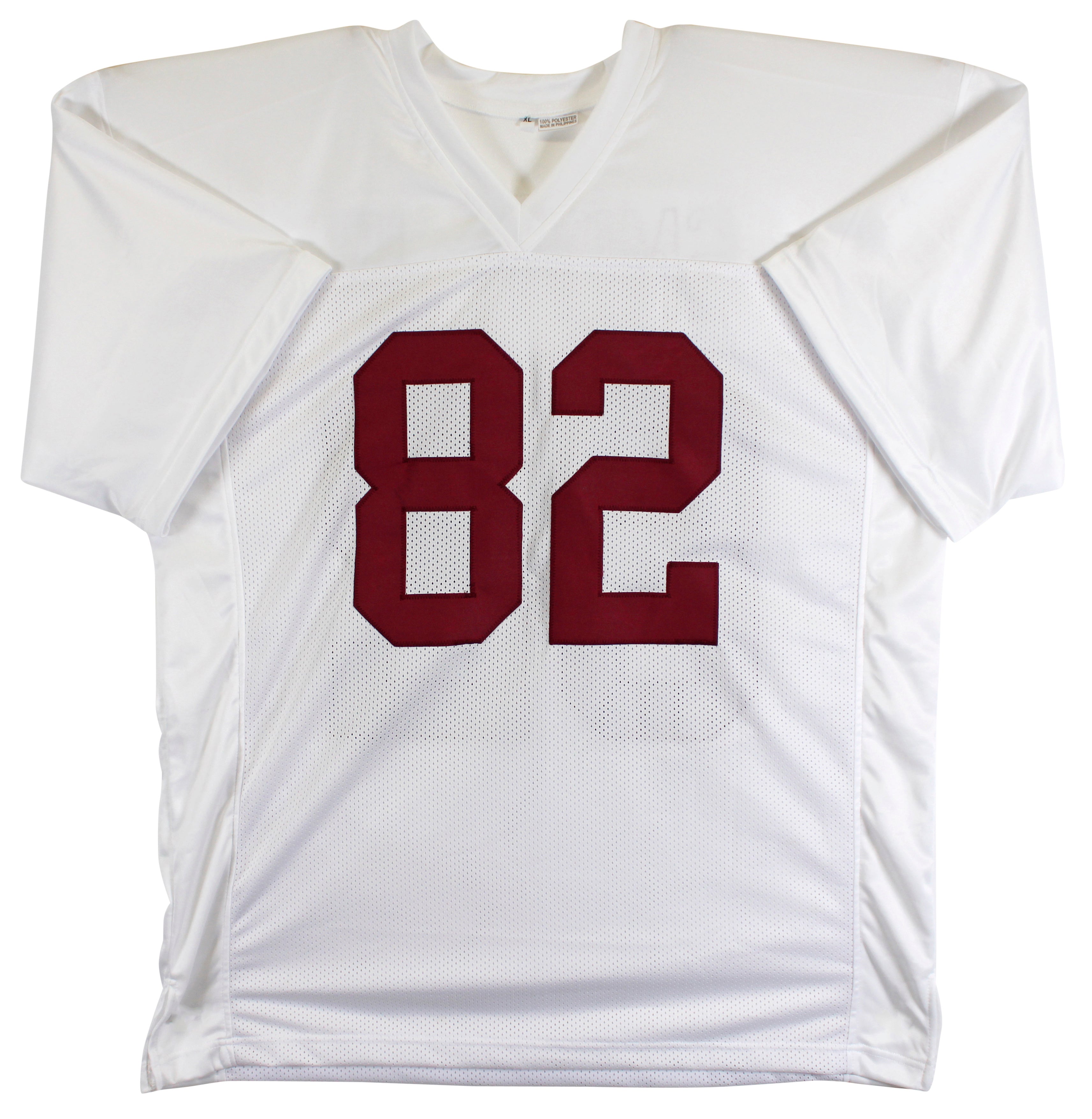 Alabama Irv Smith Jr. "2017 Natl Champ" Signed Maroon Pro Style Jersey BAS Wit