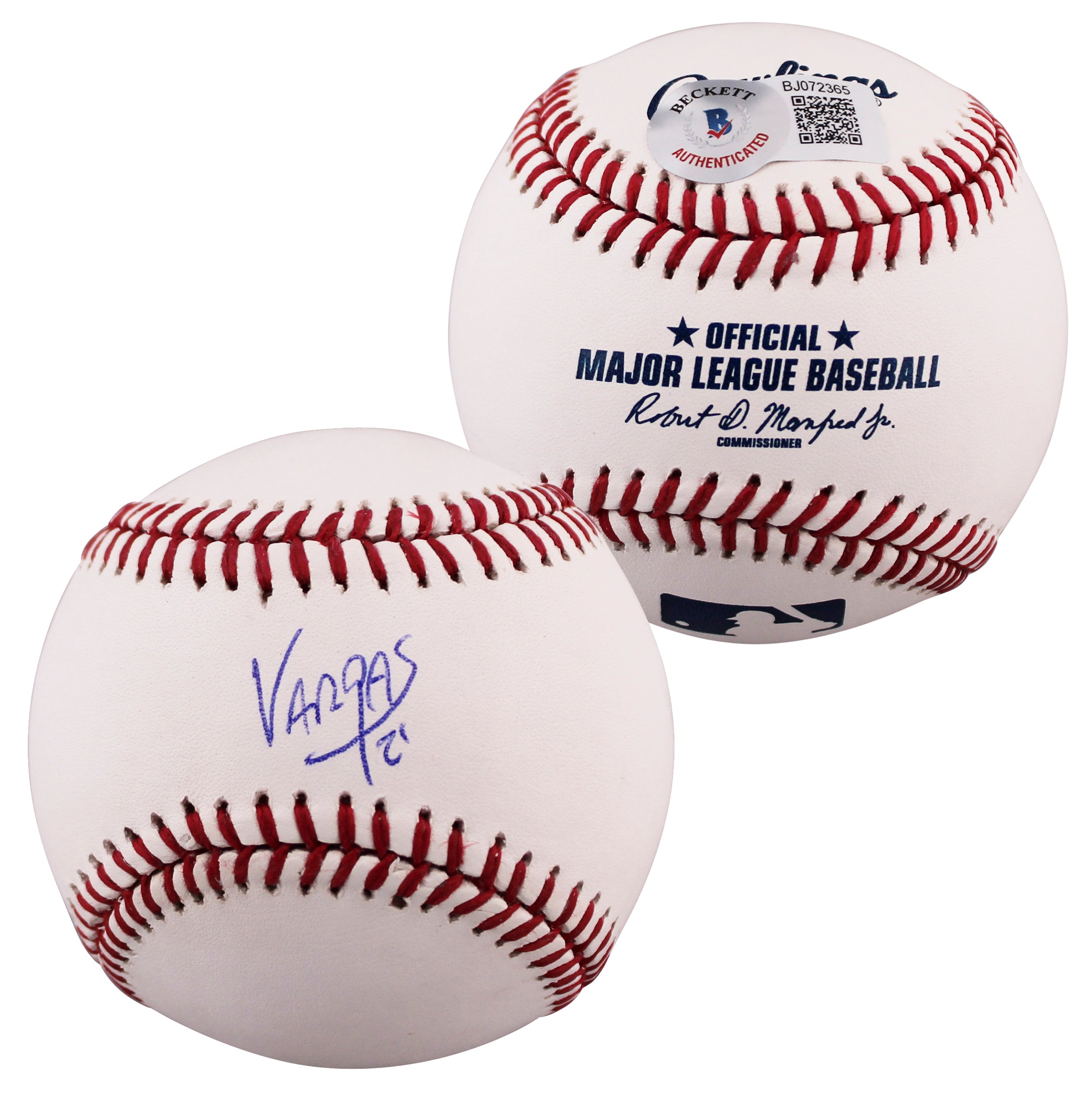 White Sox Miguel Vargas Authentic Signed OML Baseball Autographed BAS #BJ072365