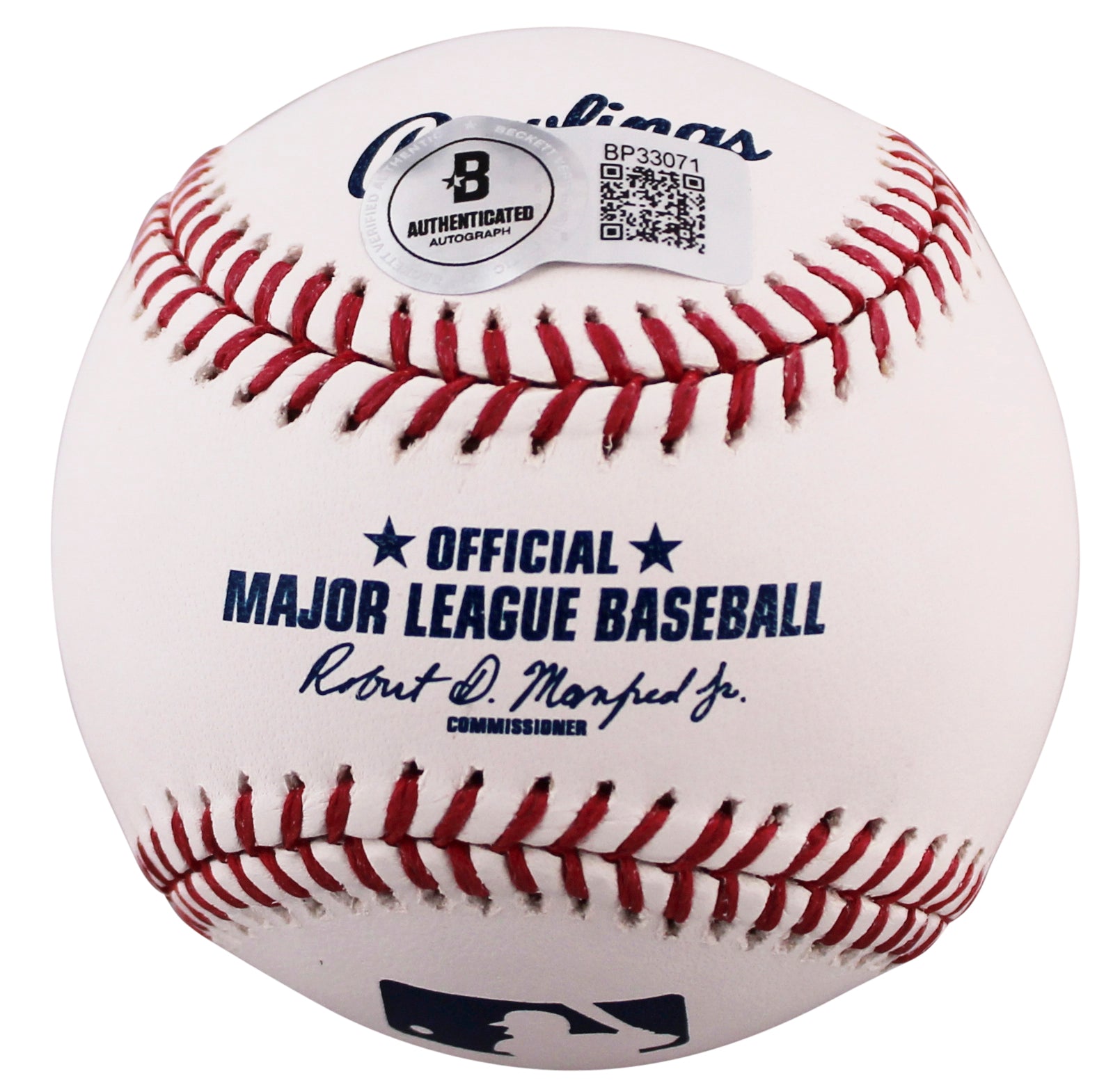 Braves Kevin Pillar Authentic Signed OML Baseball Autographed BAS #BP33071