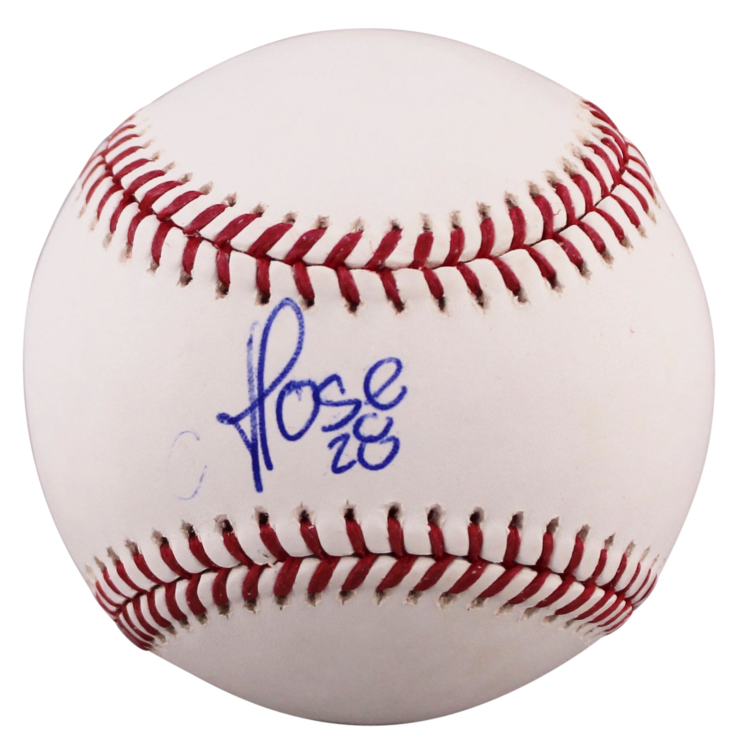 Mets Jose Azocar Authentic Signed OML Baseball Autographed BAS #BH85109