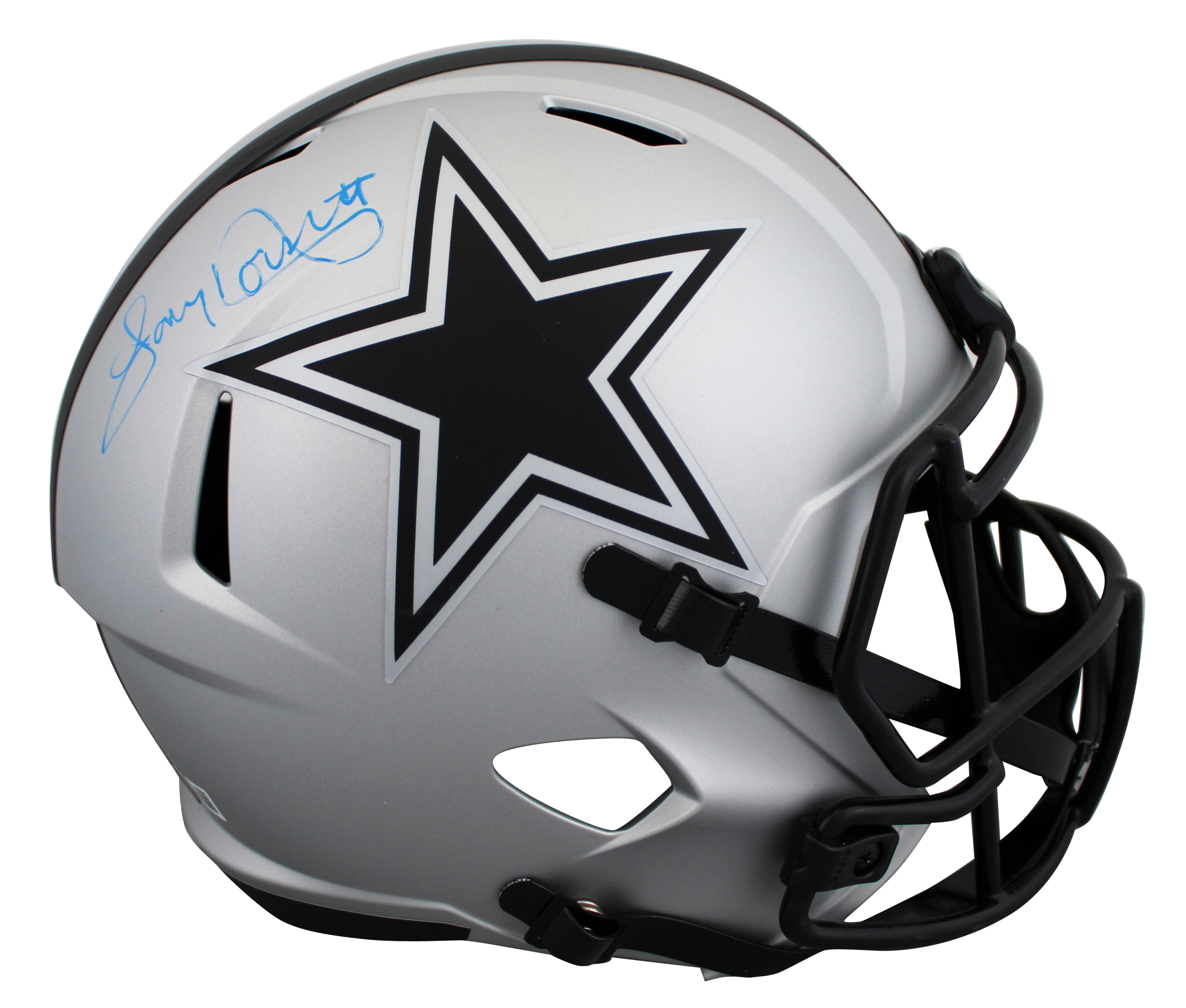 Cowboys Tony Dorsett Signed Rave Full Size Speed Rep Helmet BAS Wit #2W689848