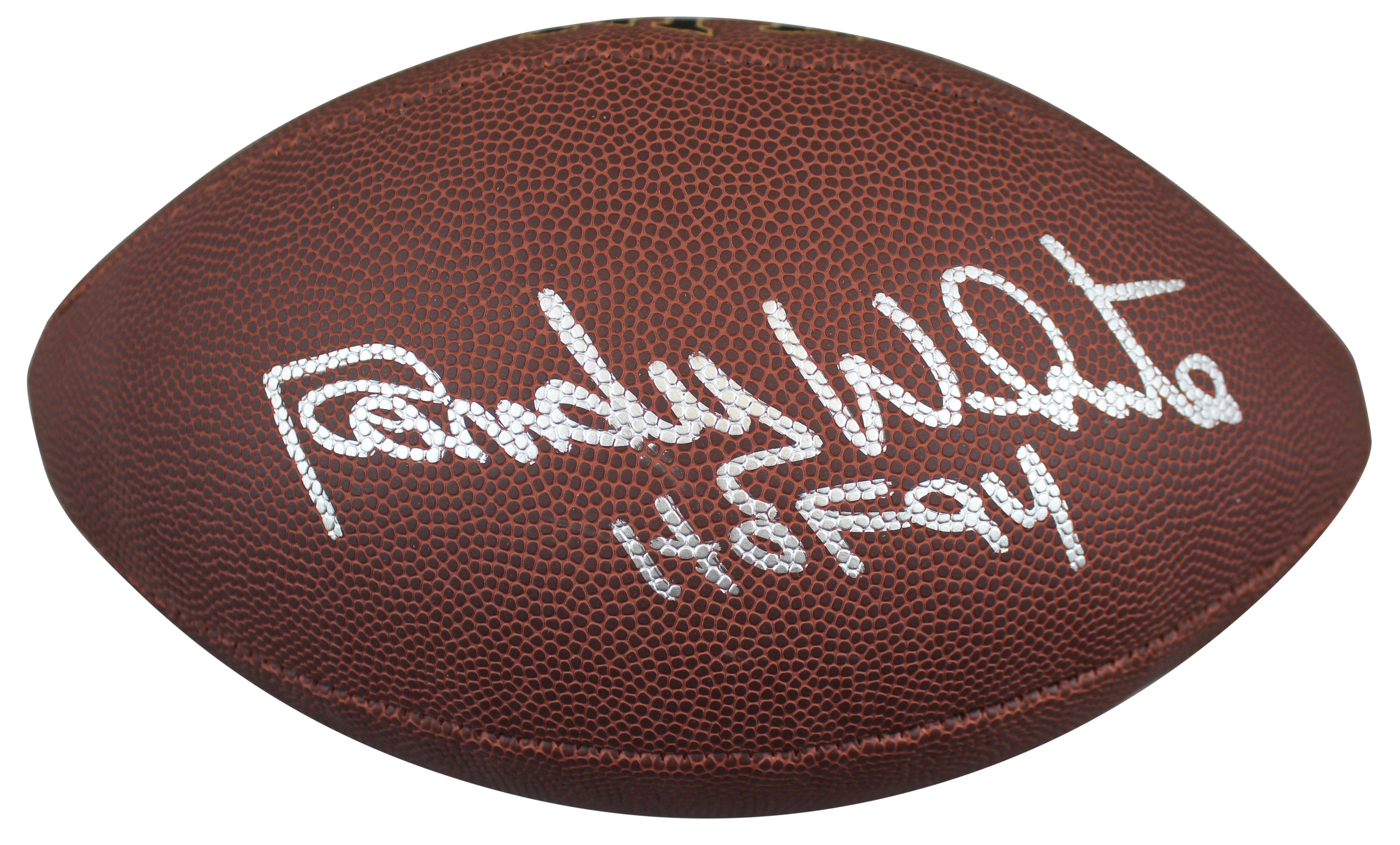 Cowboys Randy White "HOF 94" Signed Wilson Super Grip Football W/ Case BAS Wit