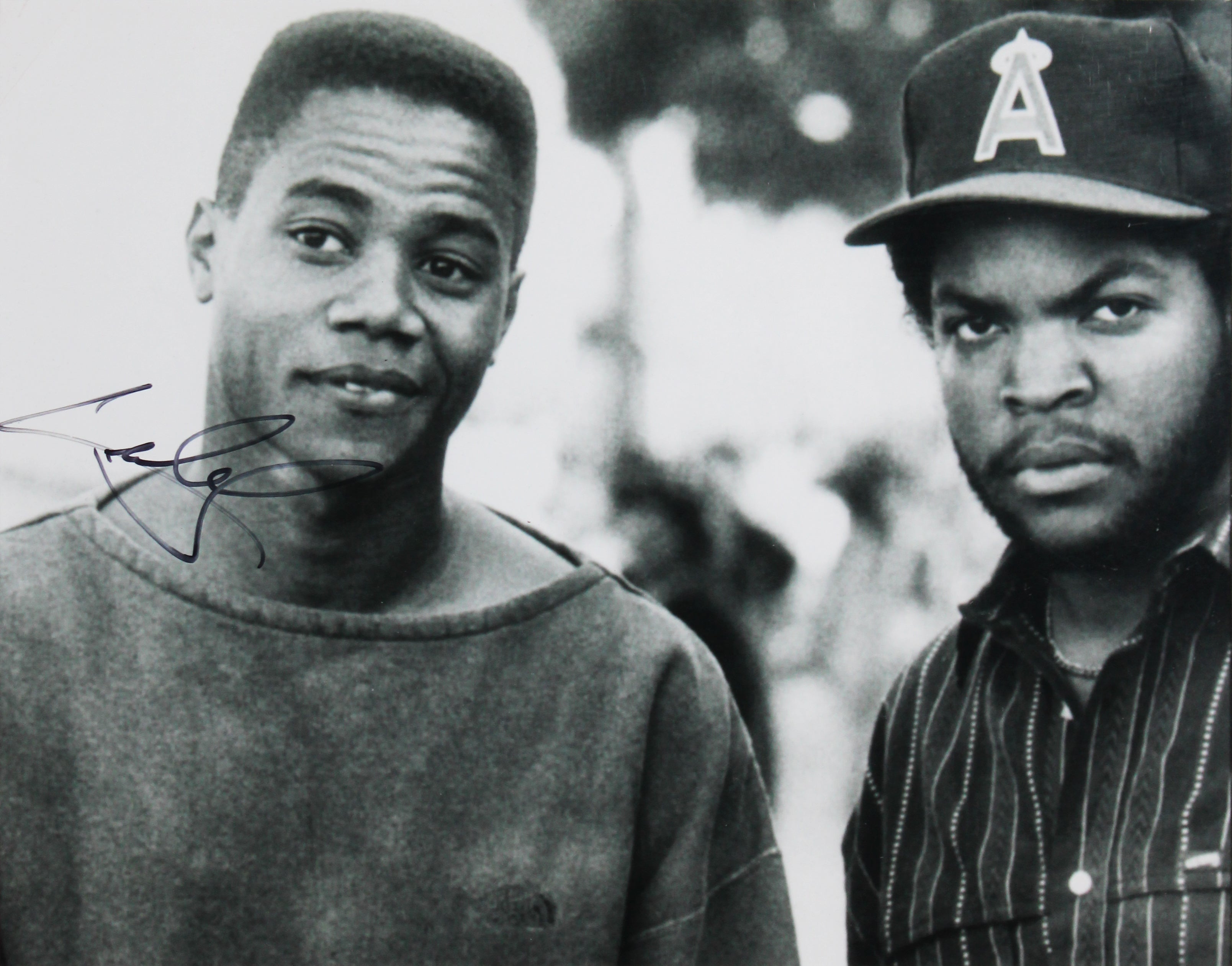Ice Cube & Cuba Gooding Jr. Boyz N The Hood Signed 8x10 Framed Photo BAS LOA