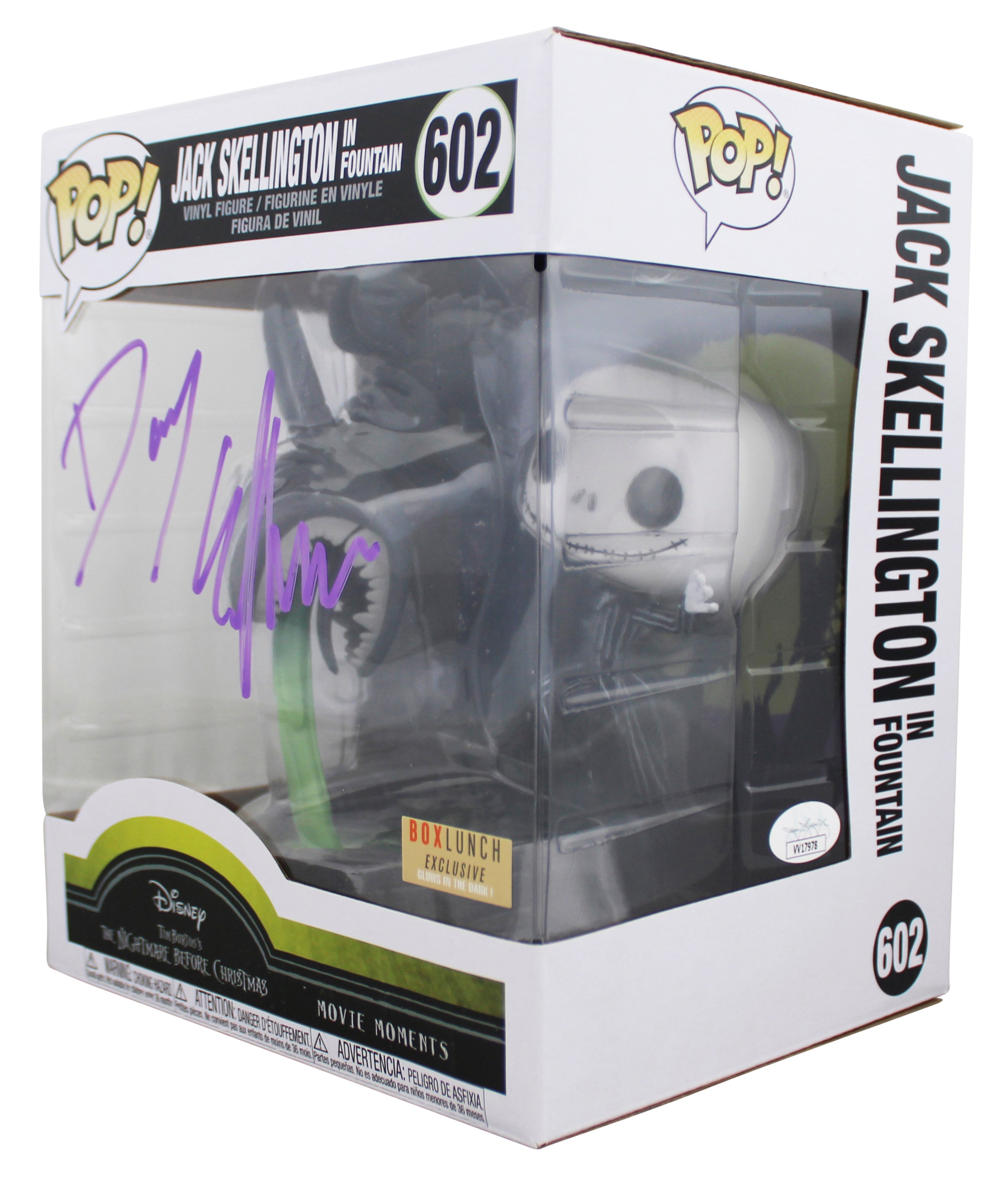 Danny Elfman The Nightmare Before Christmas Signed #602 Funko Pop Figure JSA