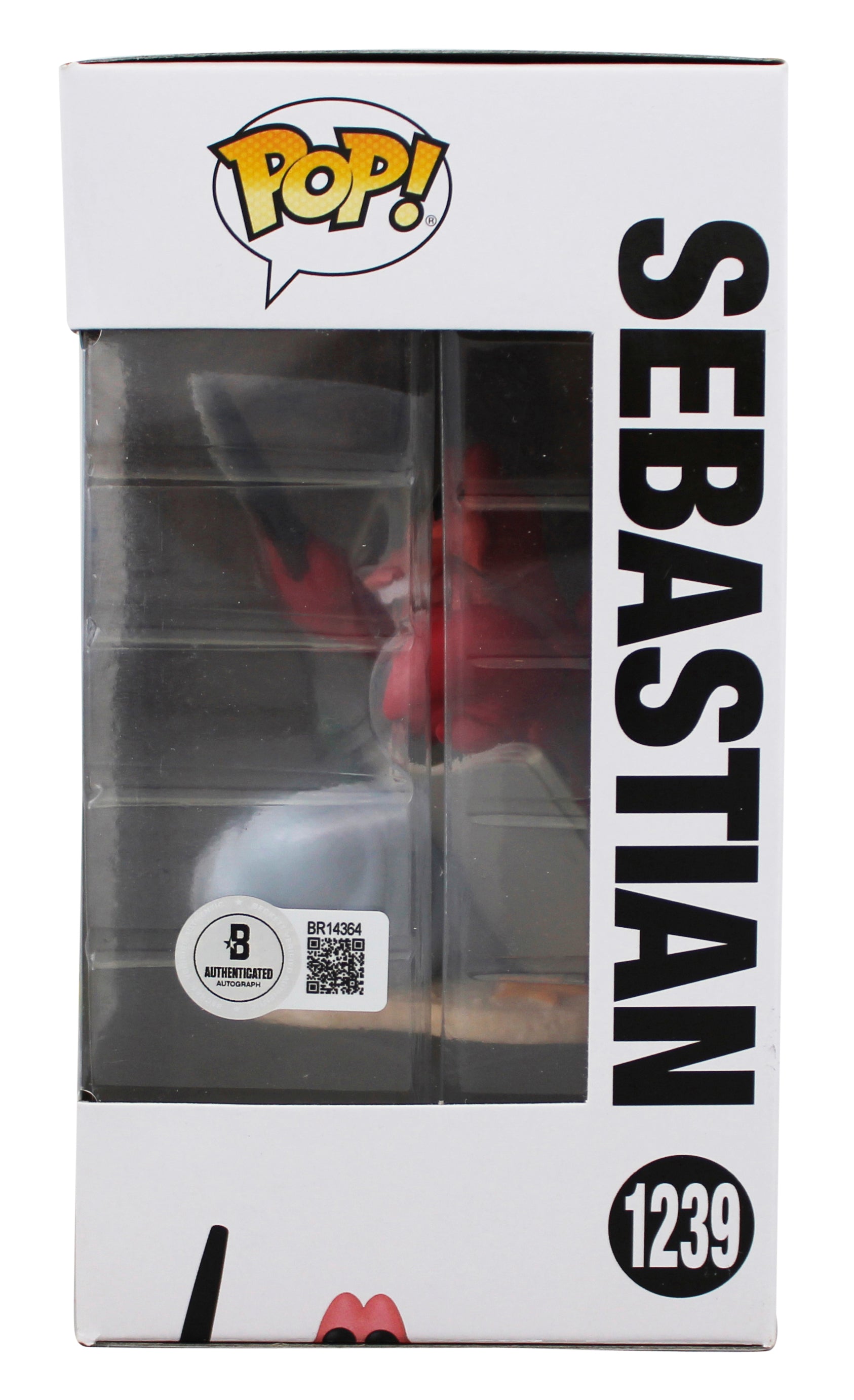 Daveed Diggs The Little Mermaid Signed Sebastian #1239 Funko Pop Figure BAS