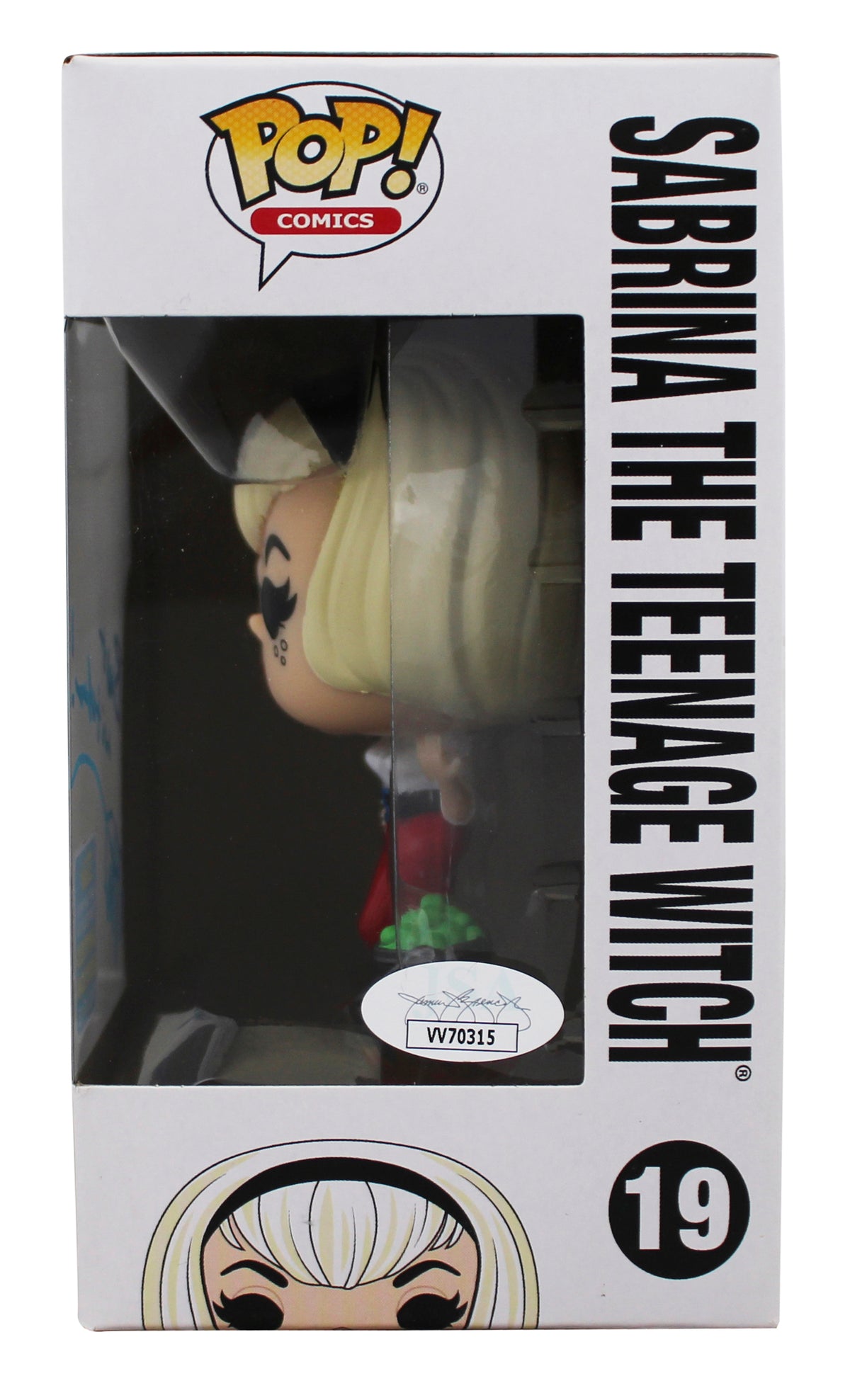 Melissa Joan Hart Sabrina The Teenage Witch Signed #19 Funko Pop Figure JSA