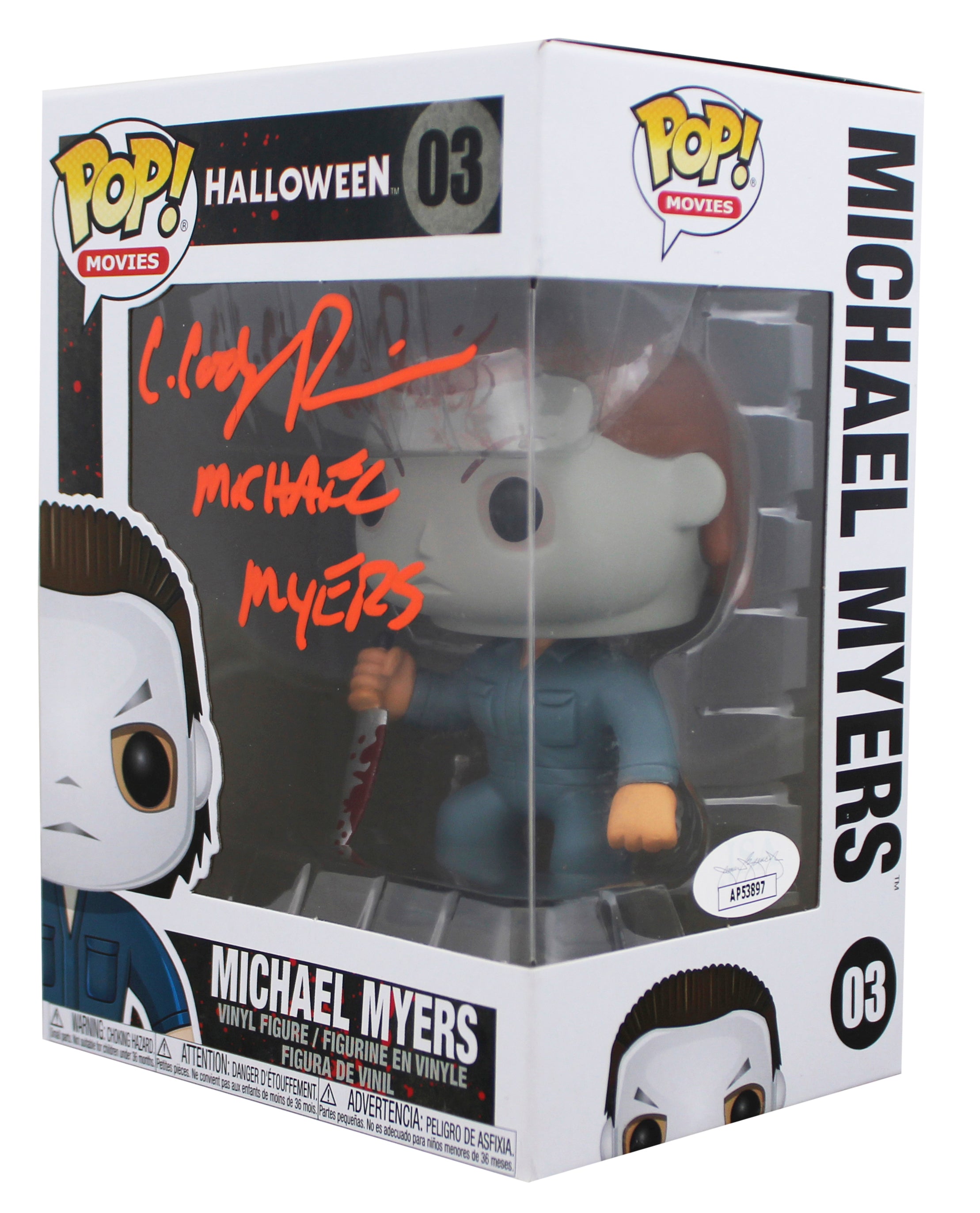 Cody Robinson Halloween "Michael Myers" Signed #03 Funko Pop Vinyl Figure JSA