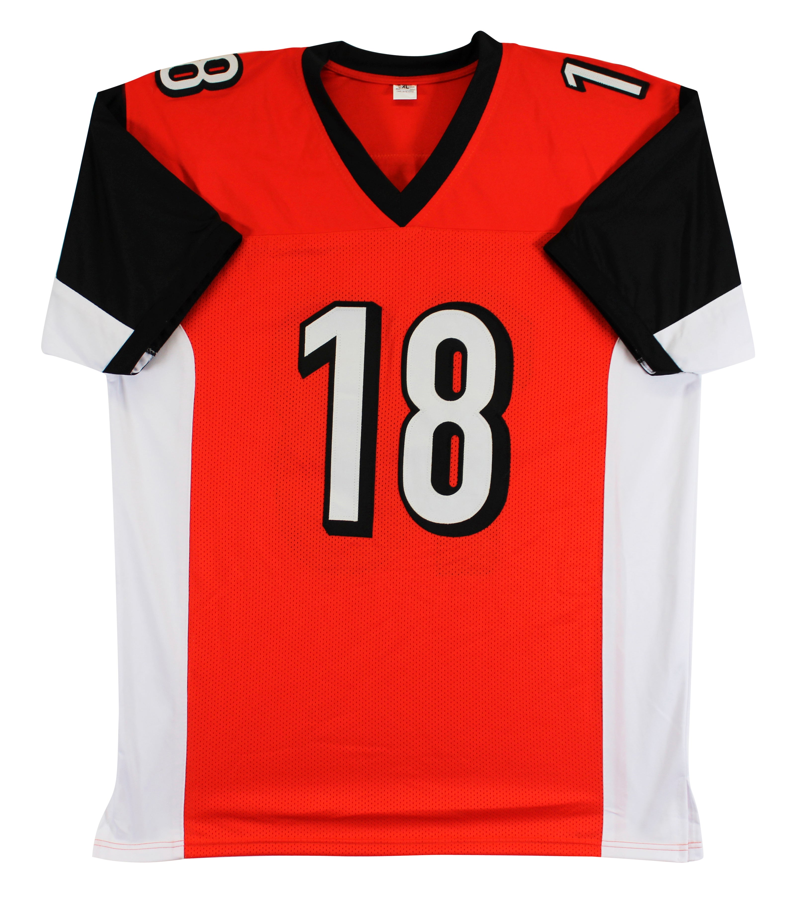 A.J. Green Authentic Signed Orange Pro Style Jersey BAS Witnessed #W027794