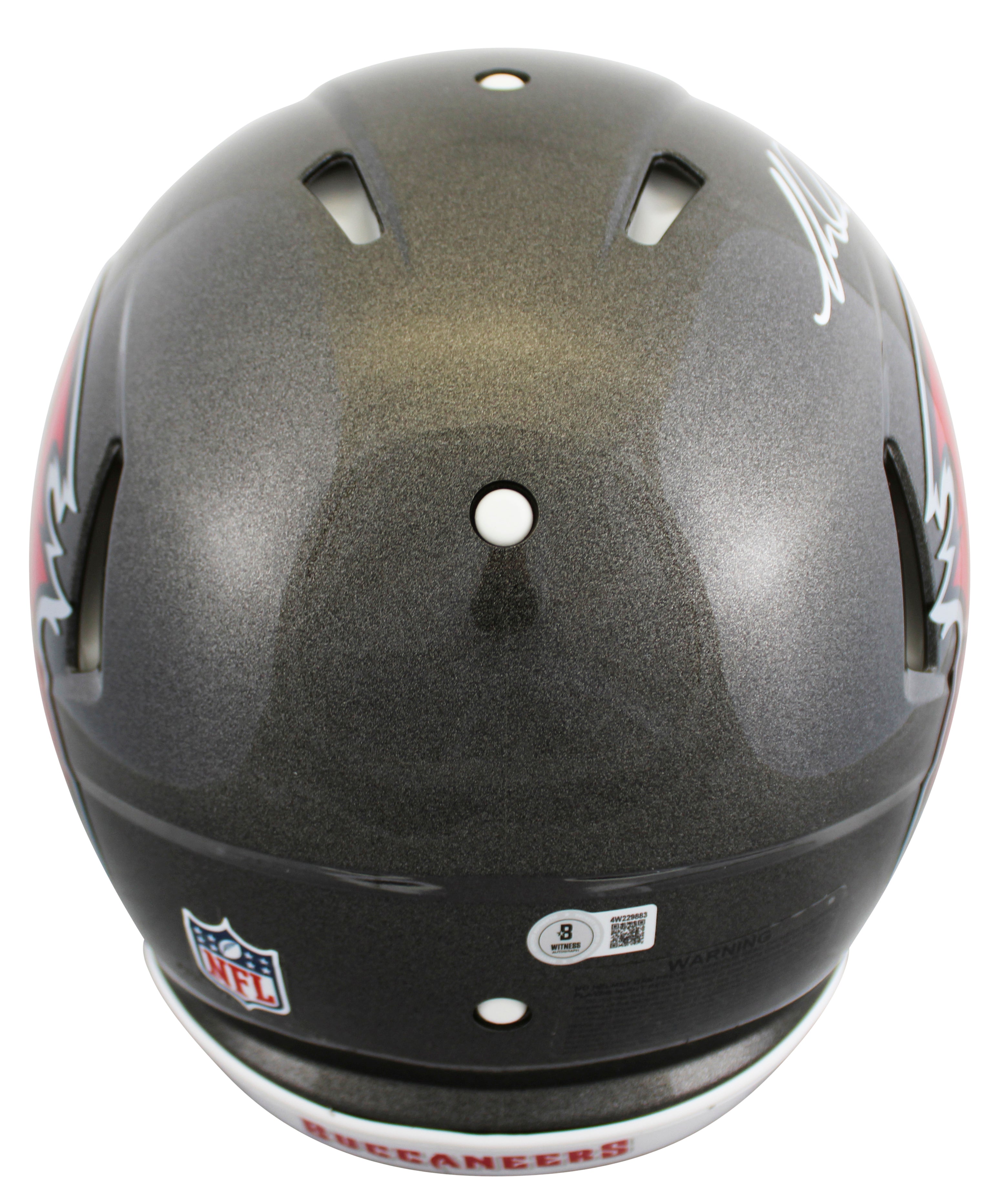 Buccaneers Mike Evans Signed Full Size Speed Proline Helmet BAS Witnessed