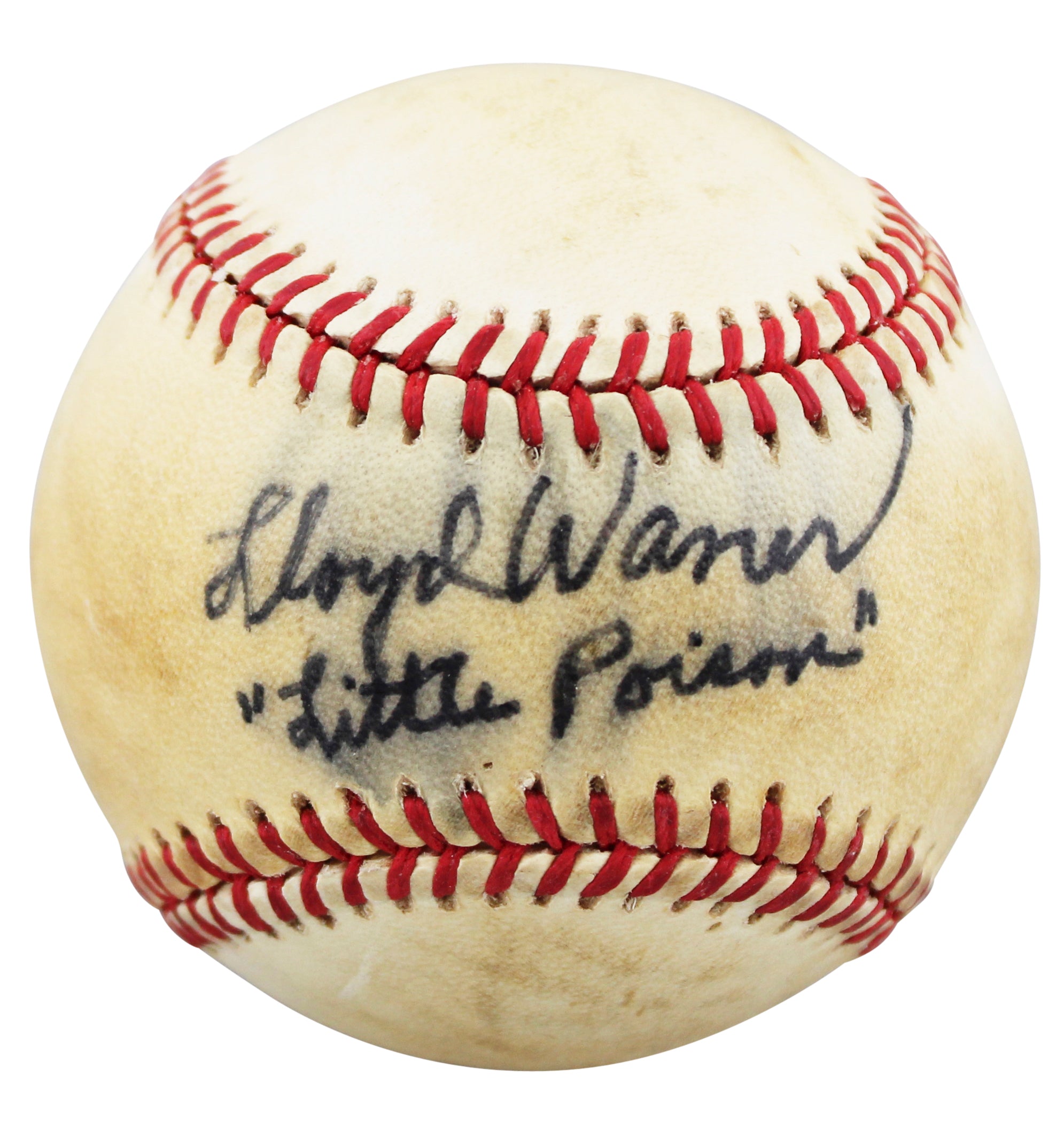 Pirates Lloyd Waner "Little Poison" Signed Feeney ONL Baseball ONL JSA #CA44833