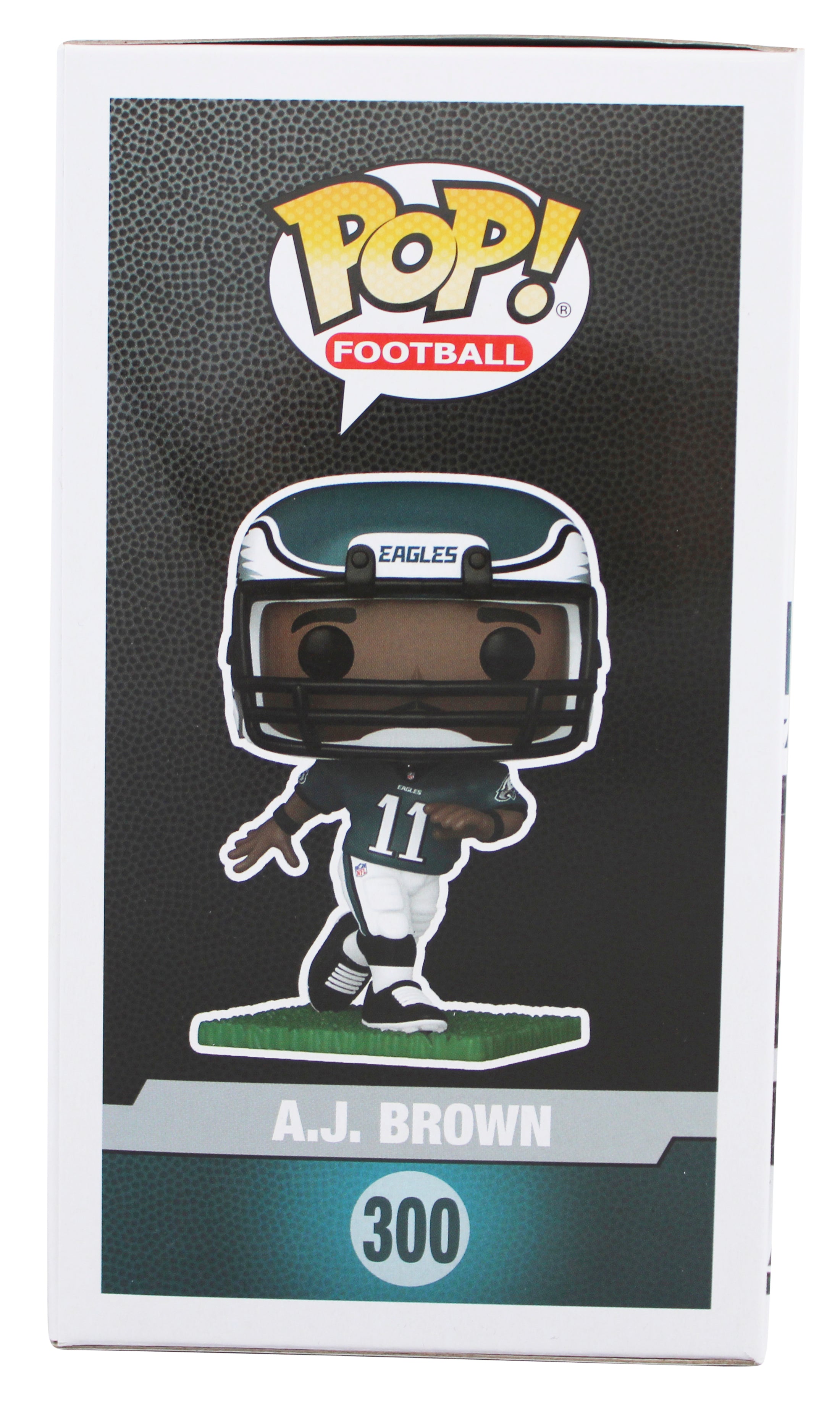 Eagles A.J. Brown Authentic Signed #300 Funko Pop Vinyl Figure BAS Witnessed