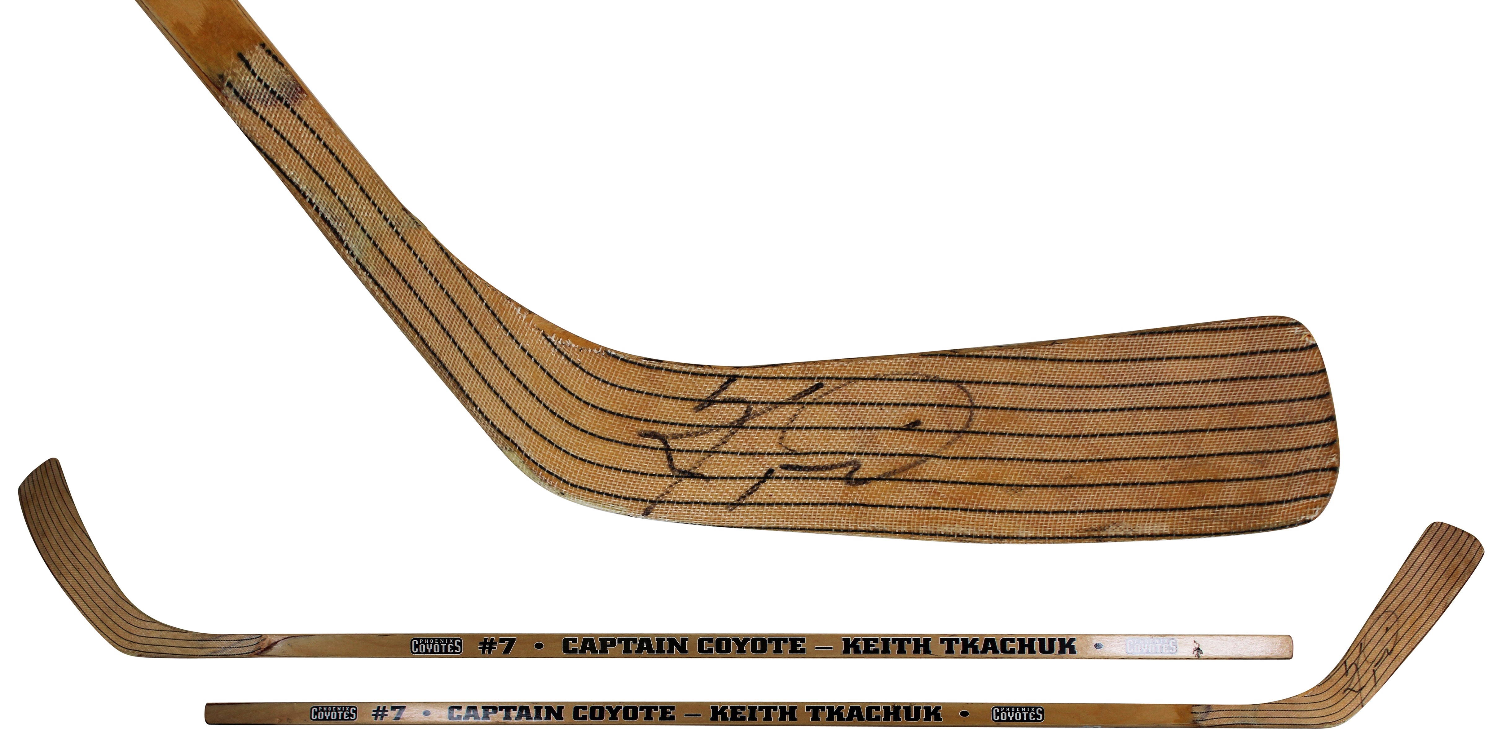 Coyotes Keith Tkachuk Authentic Signed Hockey Stick Autographed BAS #BU64331