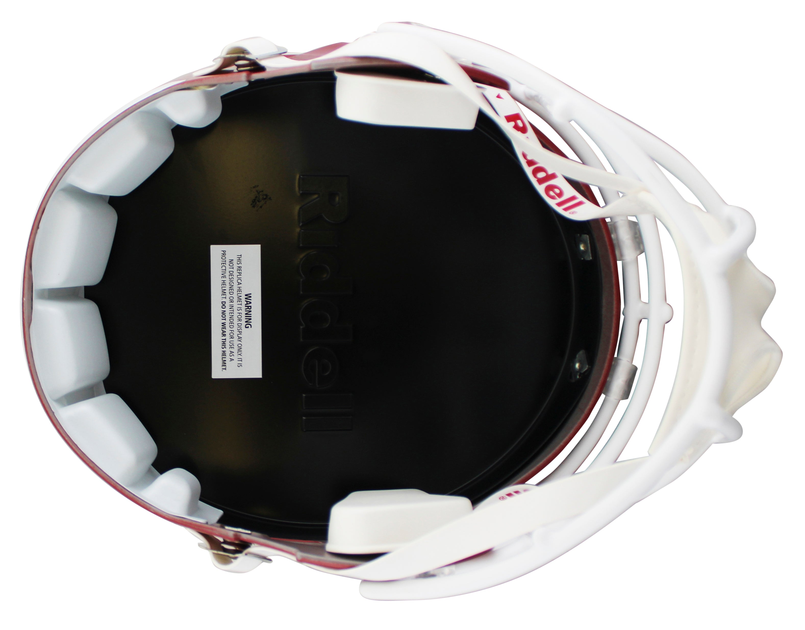Oklahoma Adrian Peterson Signed Full Size Speed Rep Helmet BAS Wit #2W820542