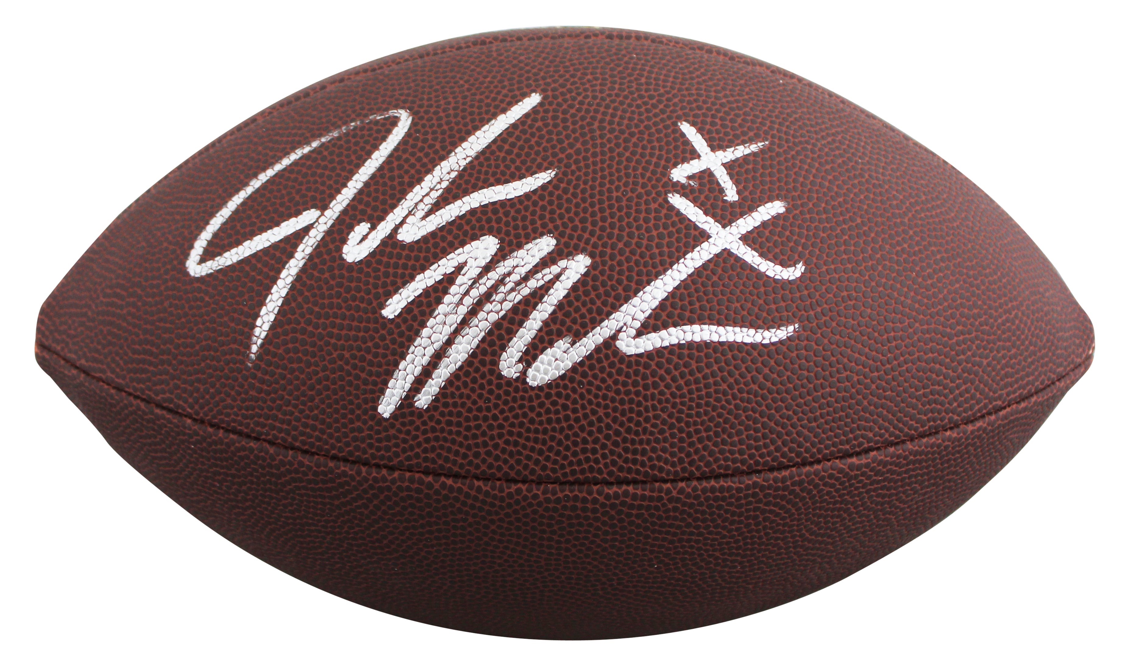 Oklahoma John Mateer Authentic Signed Wilson Super Grip Football BAS Witnessed