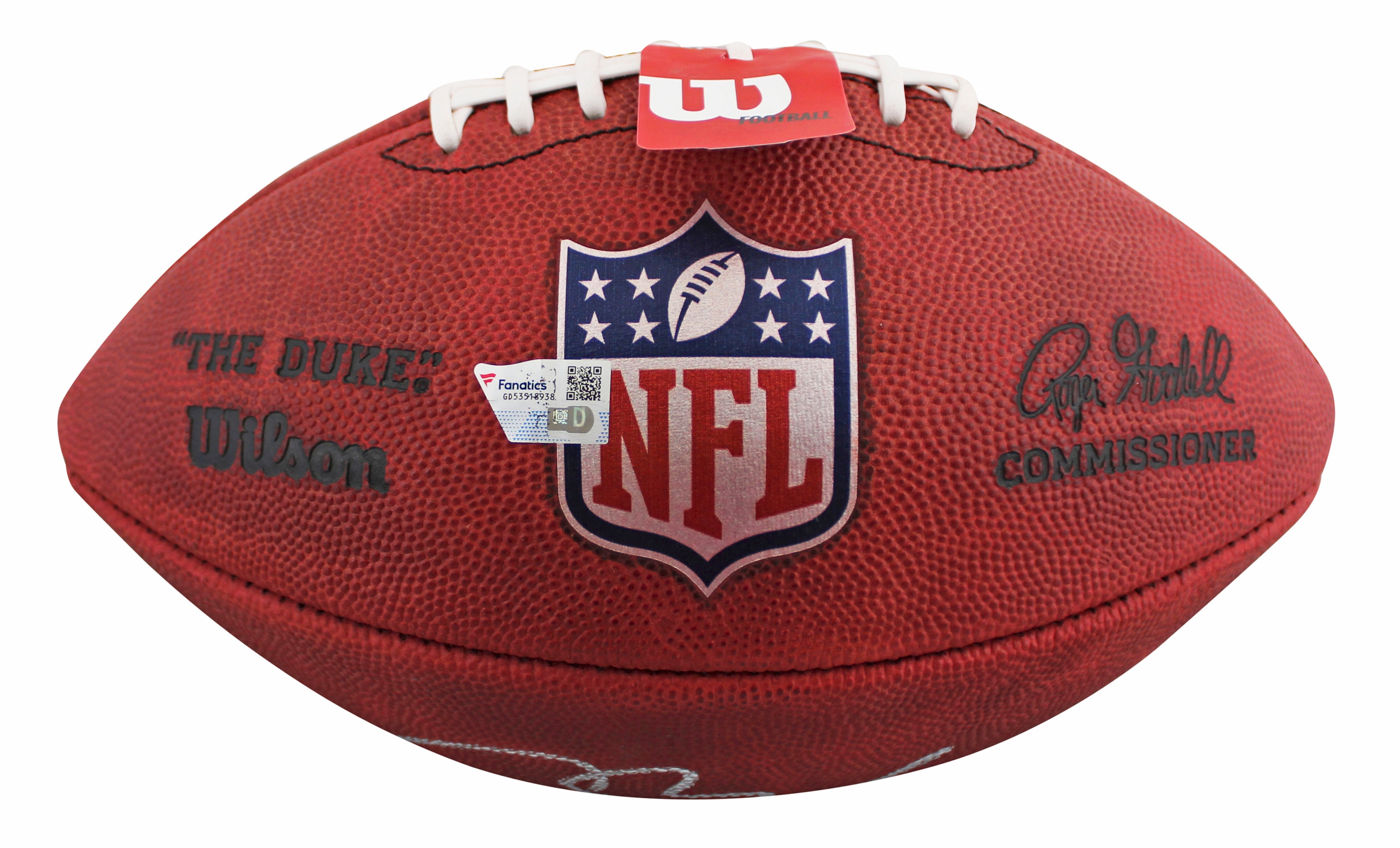 Patriots Tom Brady Signed Official Wilson "Duke" Football Fanatics #GD53518938