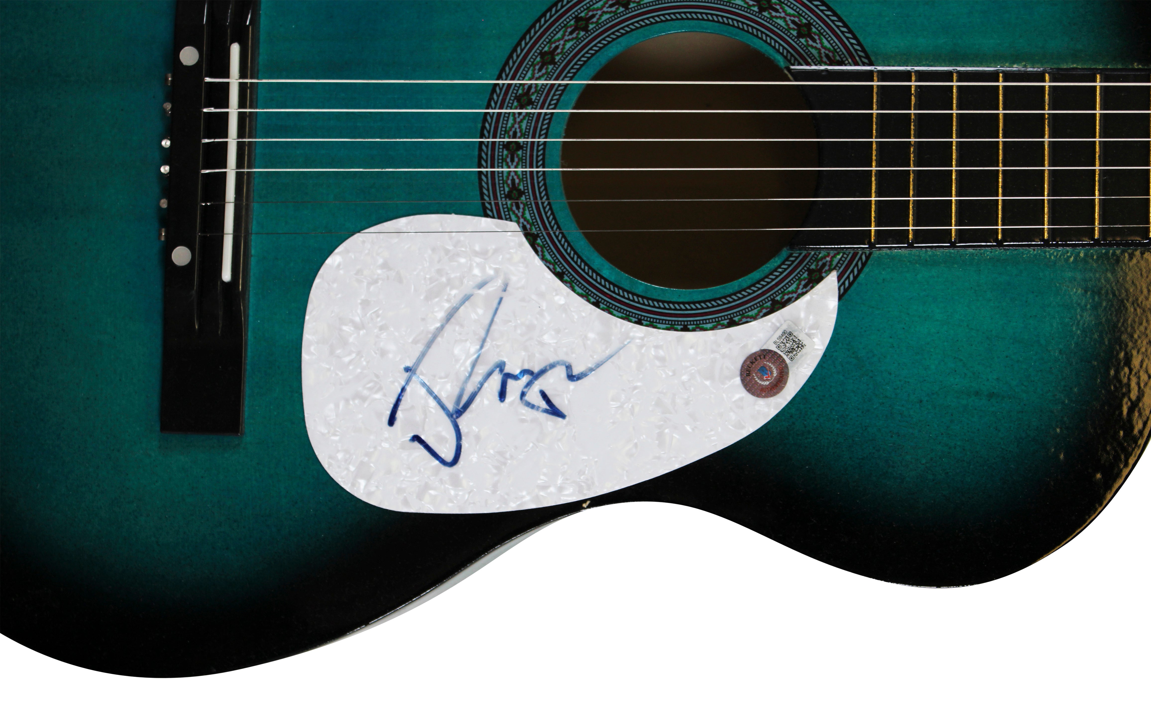 Jelly Roll Country Musician Authentic Signed Acoustic Guitar BAS #BL59490