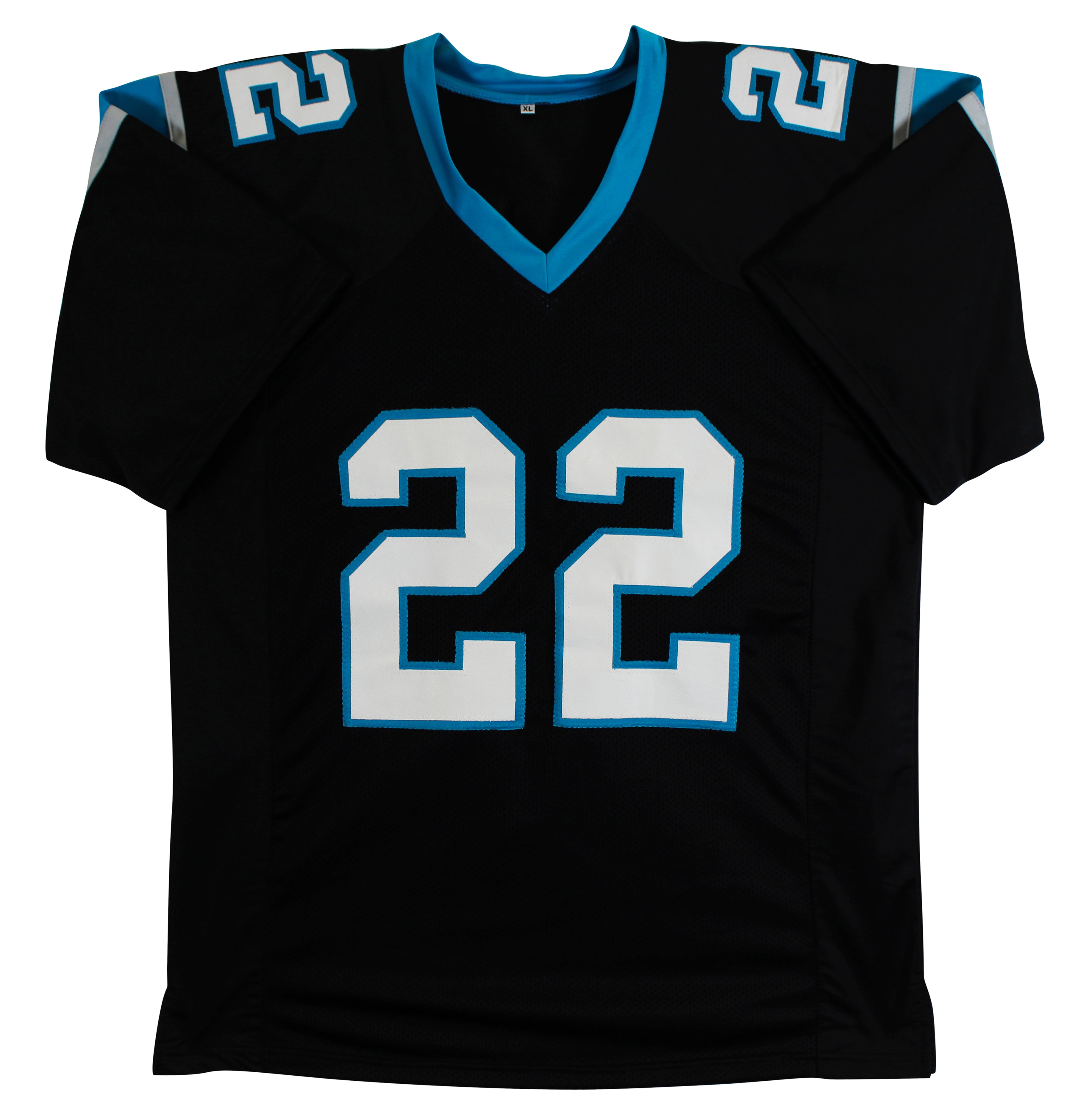 Christian McCaffrey Authentic Signed Black Pro Style Jersey BAS Witnessed