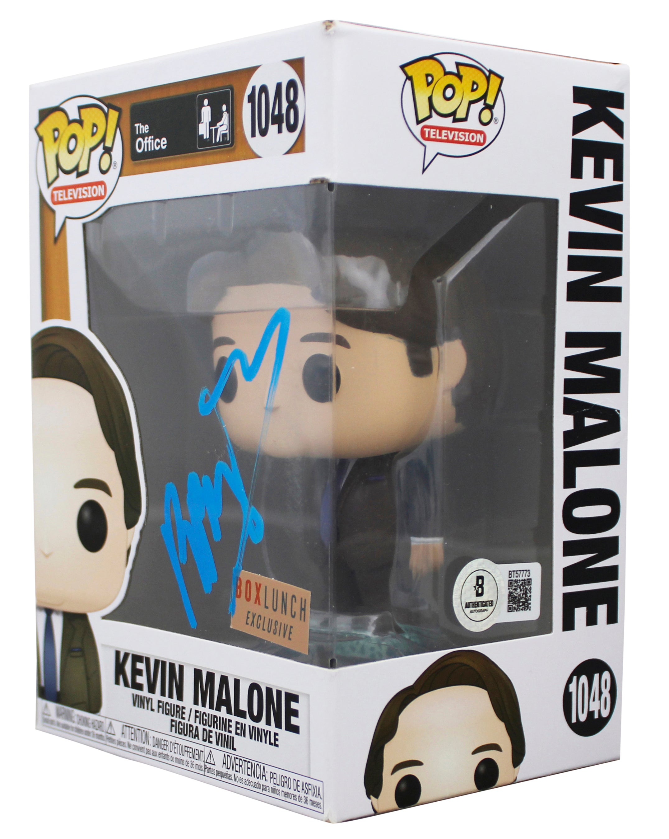 Brian Baumgartner The Office Signed Kevin #1048 Funko Pop Figure BAS #BT57773
