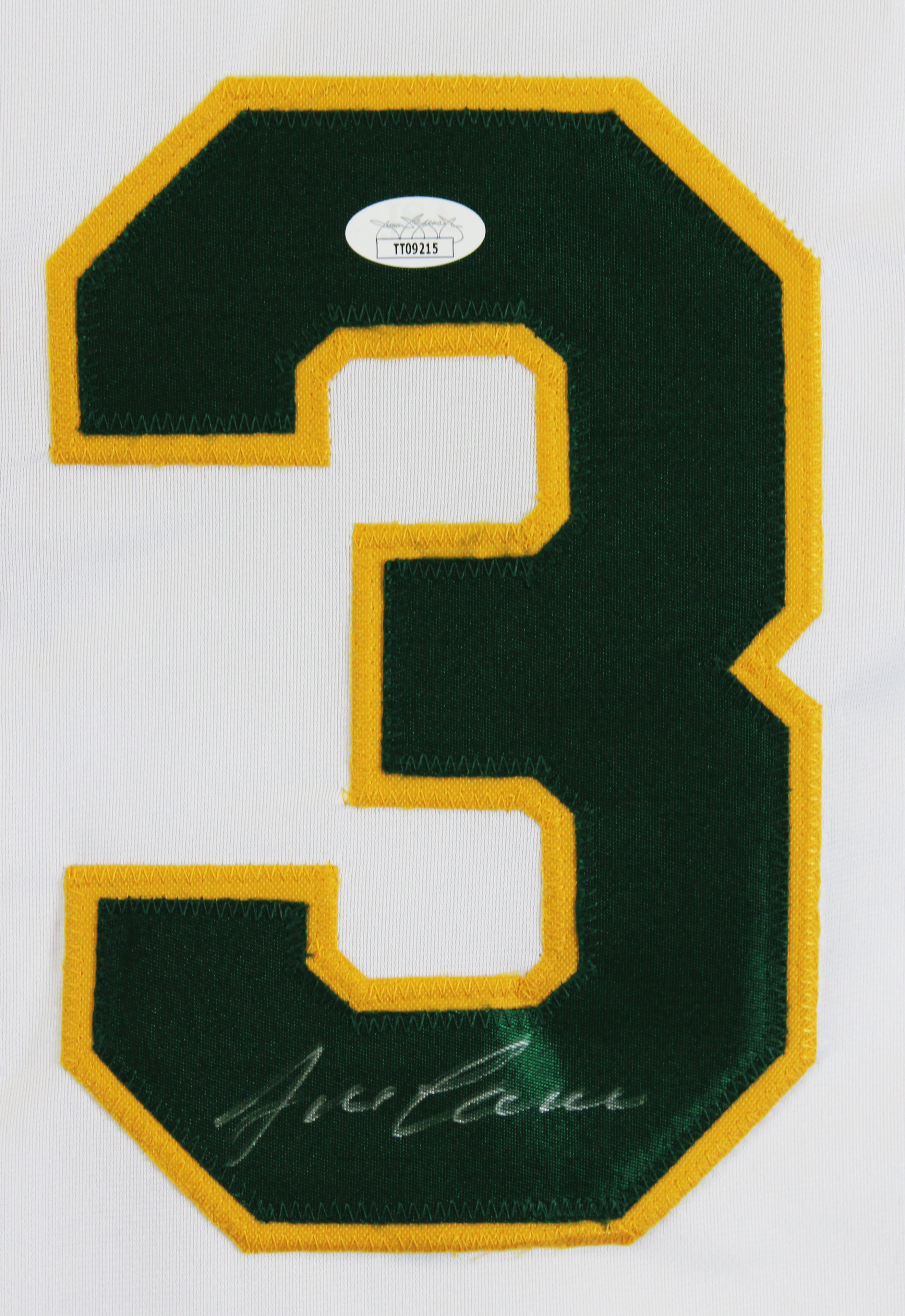 Jose Canseco Authentic Signed White Pro Style Jersey Autographed JSA #TT09215