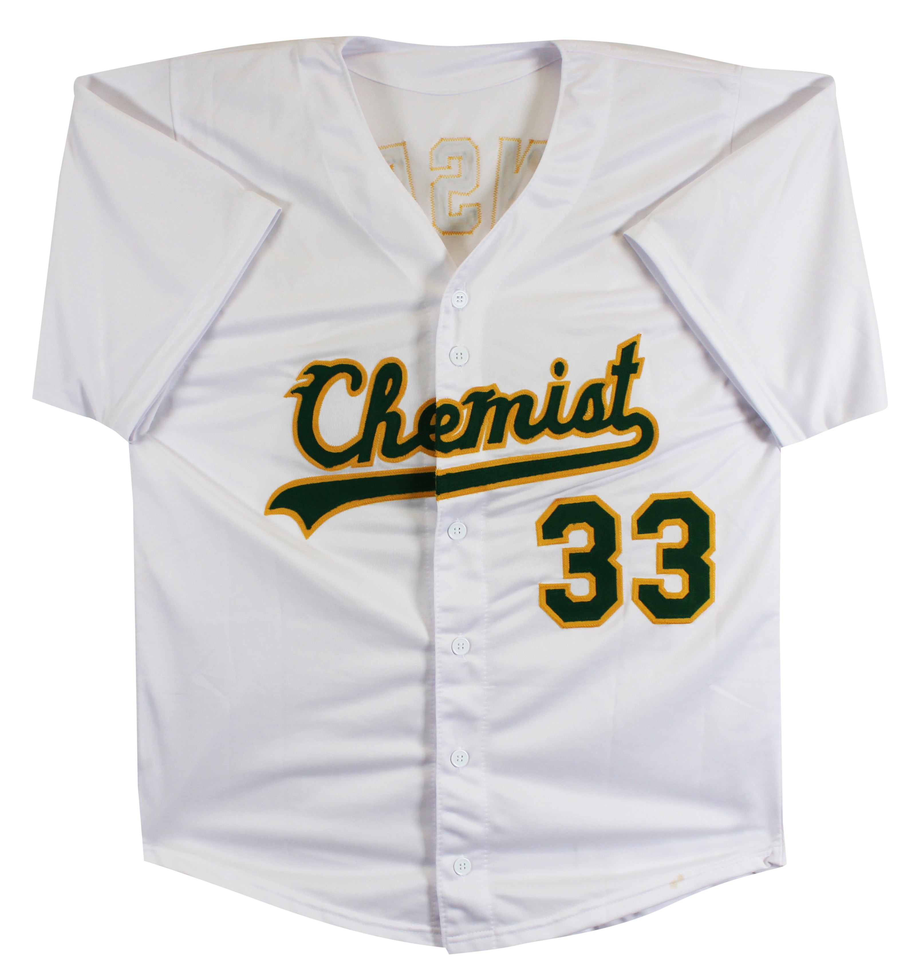 Jose Canseco Authentic Signed White Pro Style Jersey Autographed JSA #TT09215