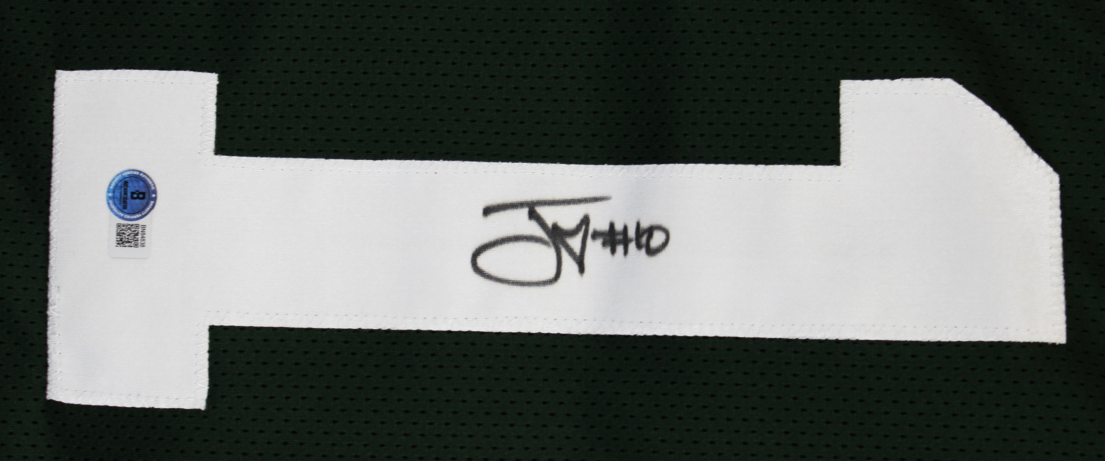 Jordan Love Authentic Signed Green Pro Style Jersey Autographed BAS #BN84838