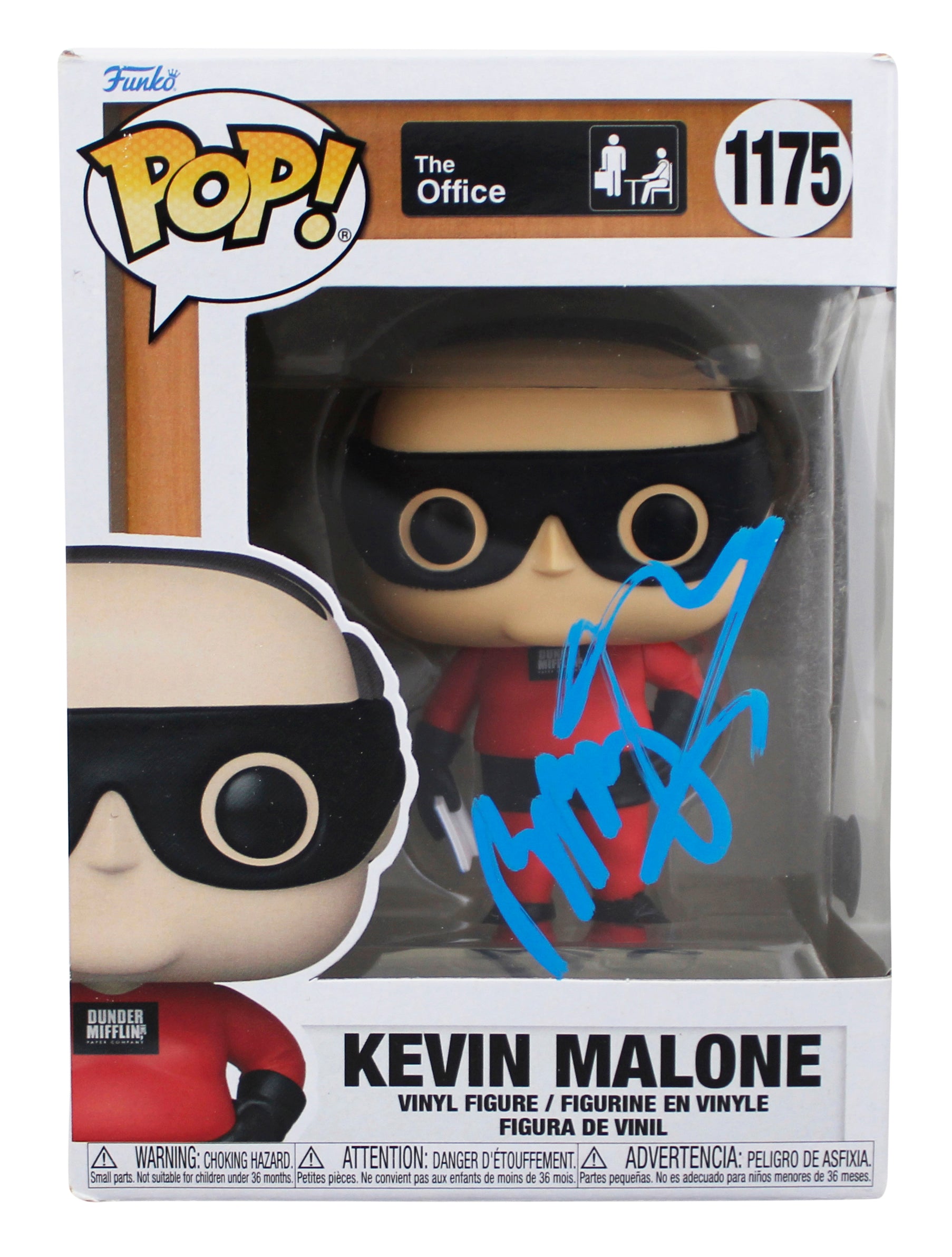 Brian Baumgartner The Office Signed Kevin #1175 Funko Pop Figure BAS #BT57774