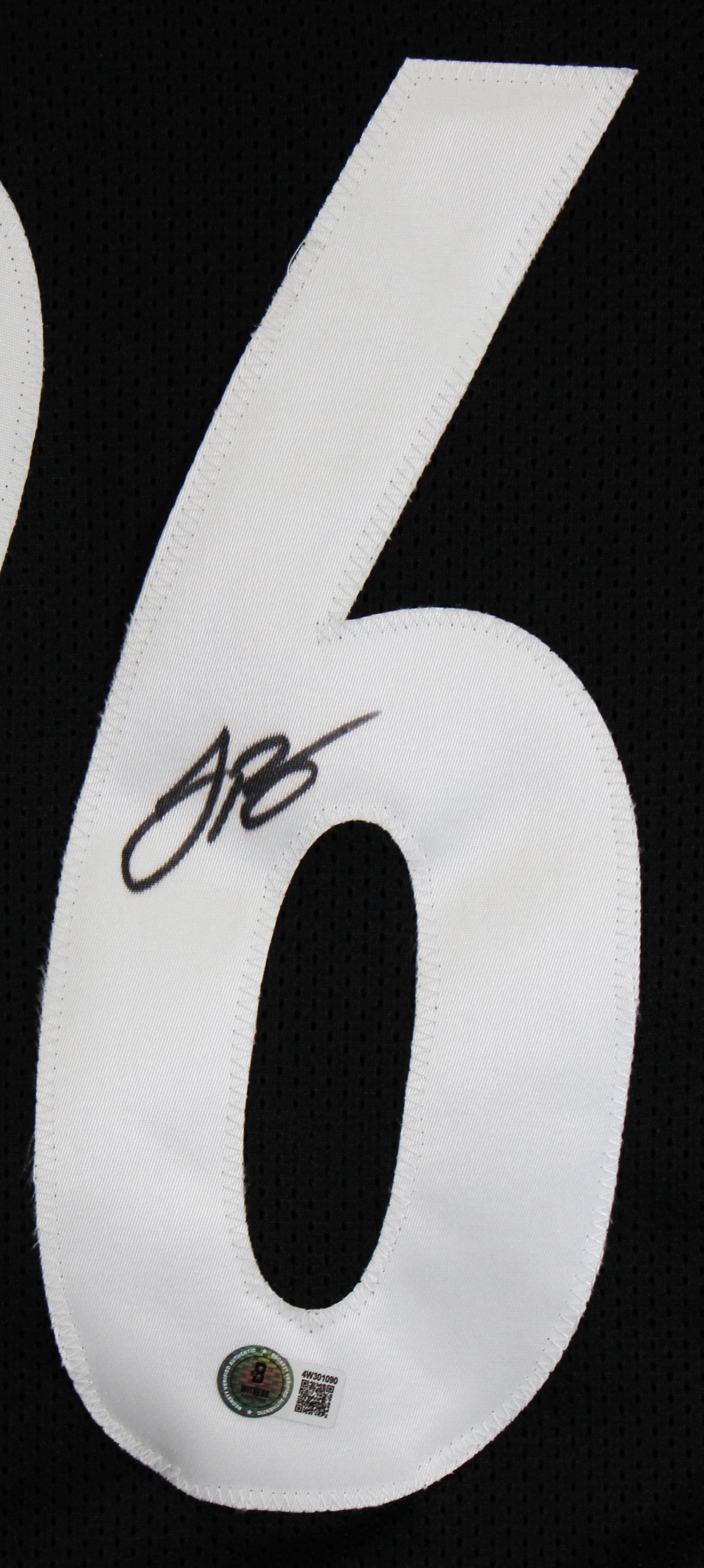 Le'Veon Bell Authentic Signed Black Pro Style Jersey Autographed BAS Witnessed