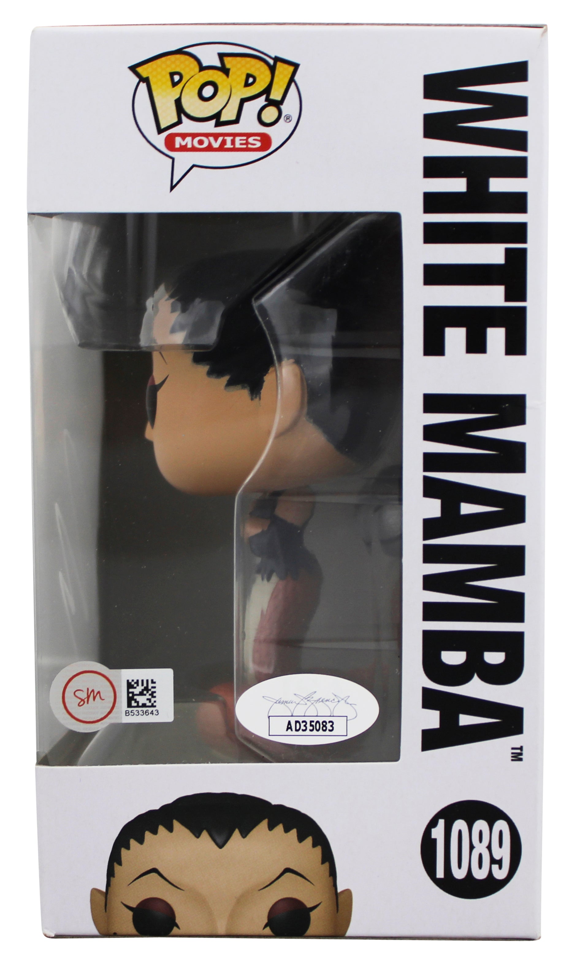 Diana Taurasi Space Jam Signed White Mamba #1089 Funko Pop Figure JSA #AD35083