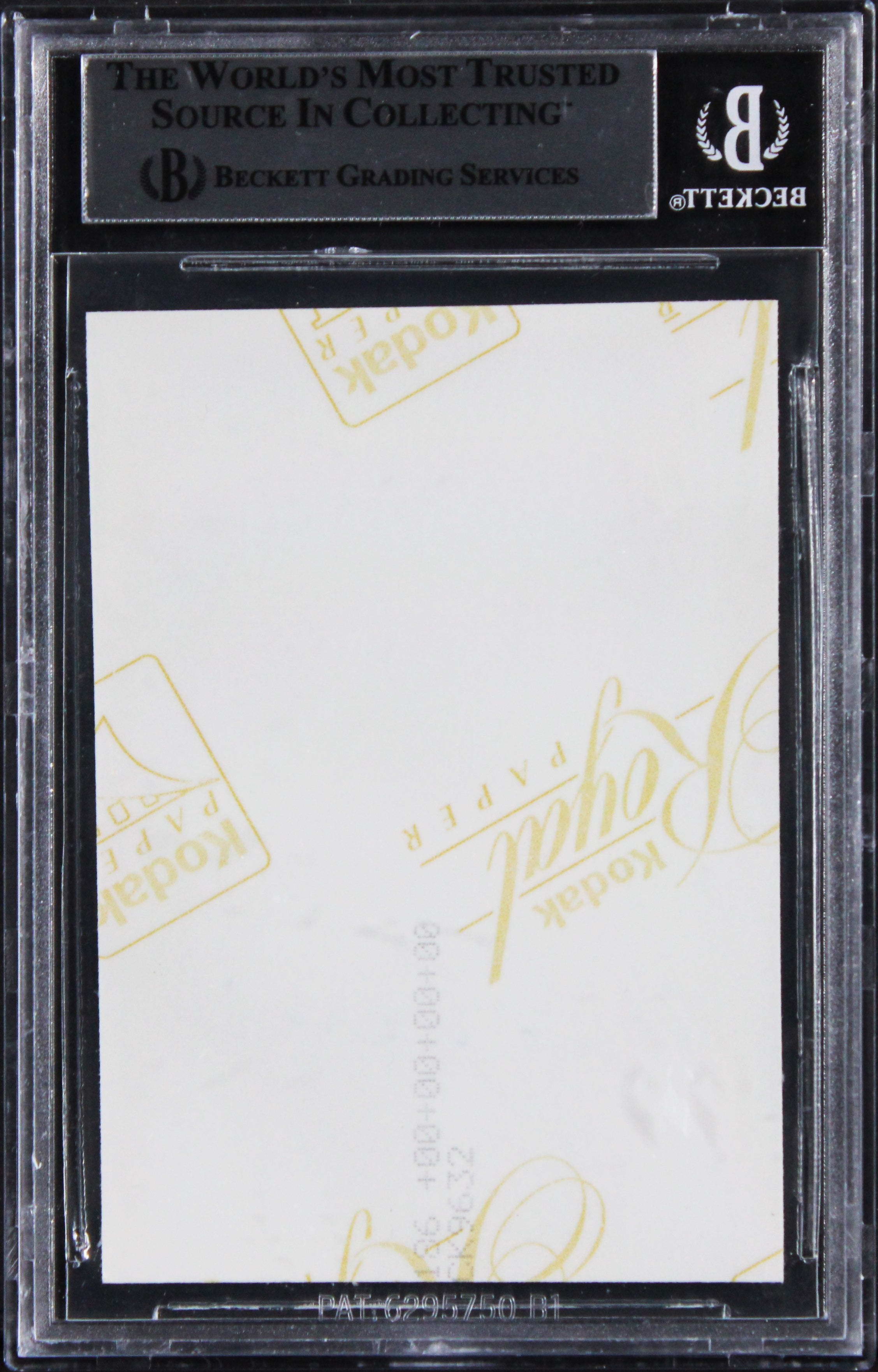 Alan Harris Star Wars Authentic Signed Custom Trading Card BAS Slabbed